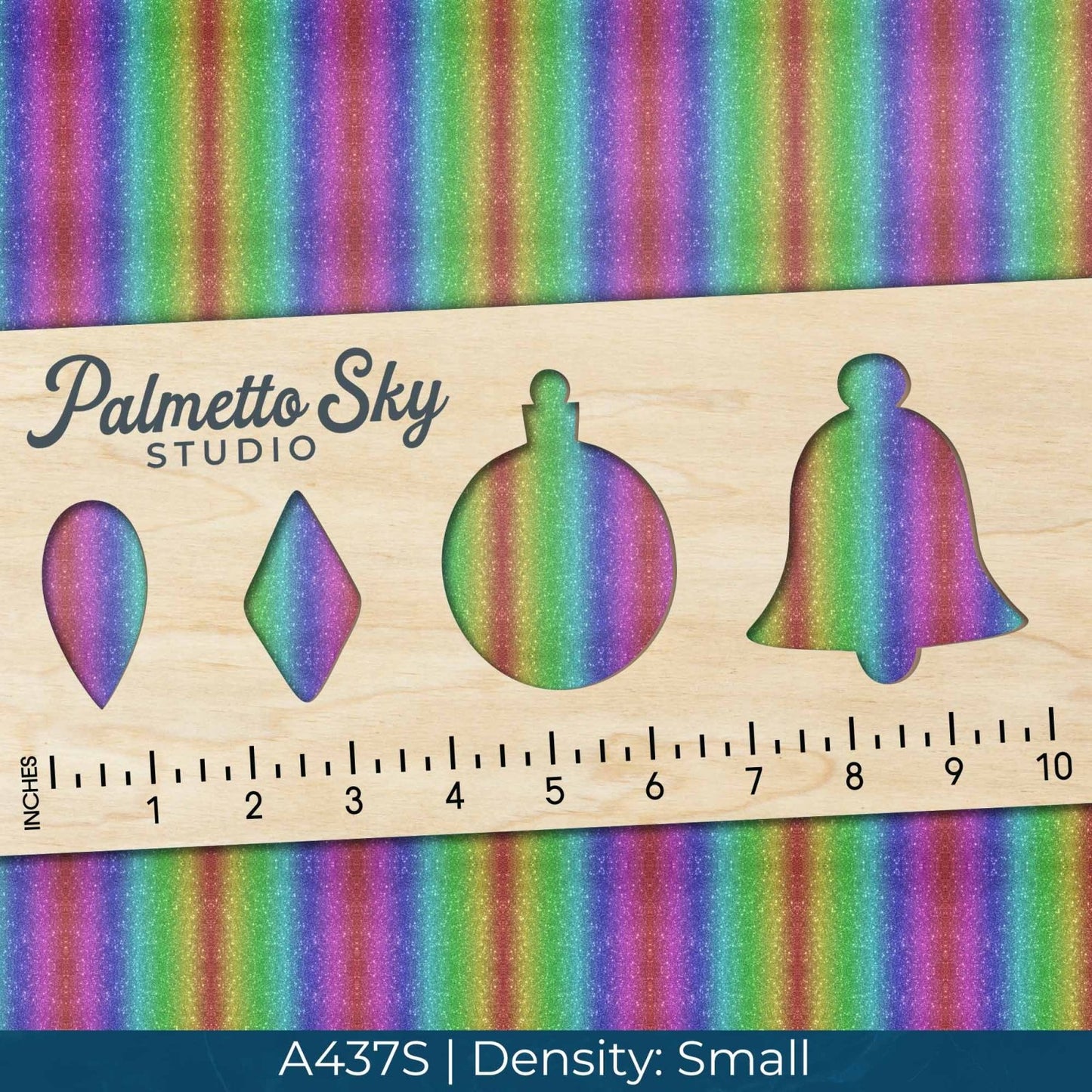 A437 Rainbow Glitter Sparkles - Palmetto Sky Studio