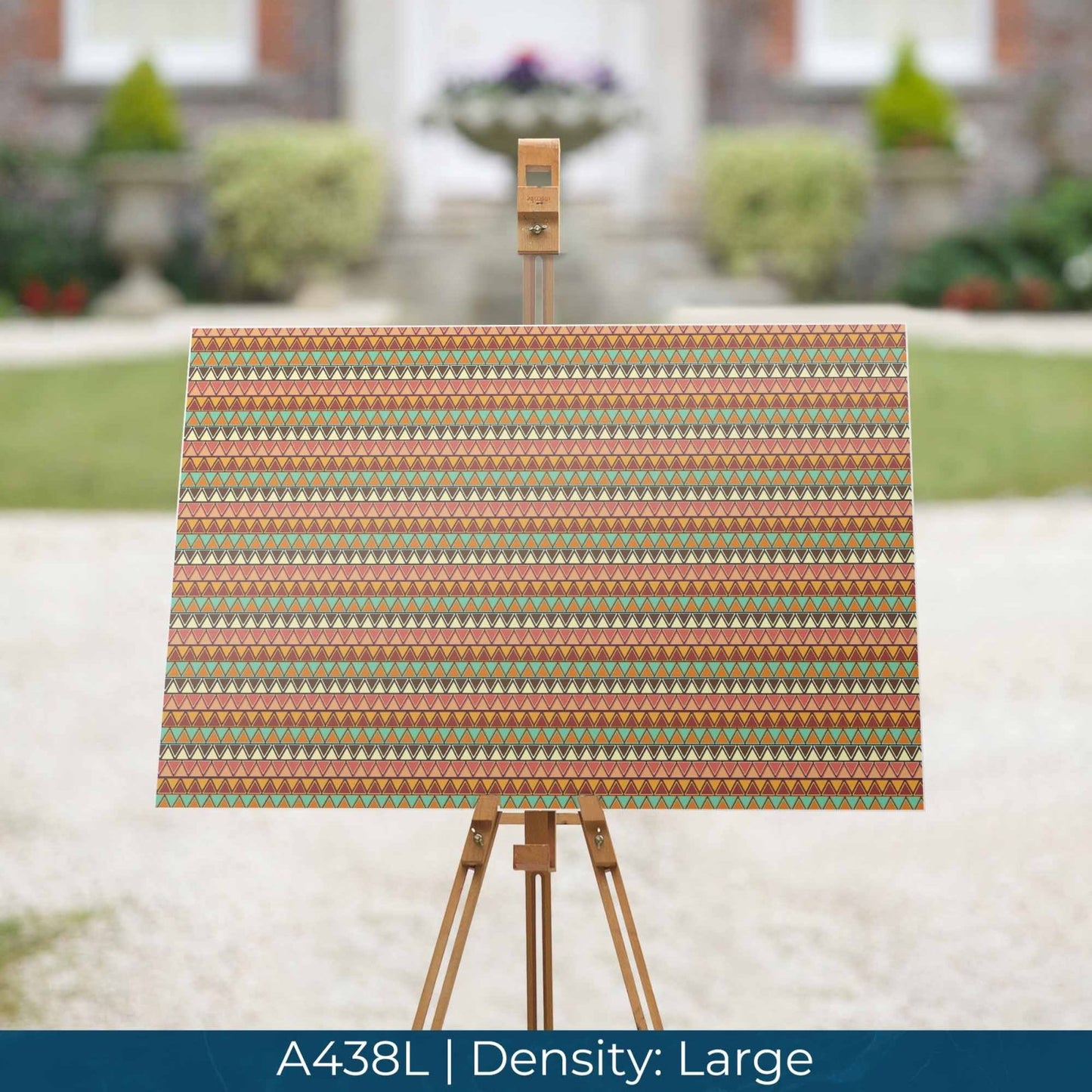 A438 Bohemian Geometric Stripes - Palmetto Sky Studio