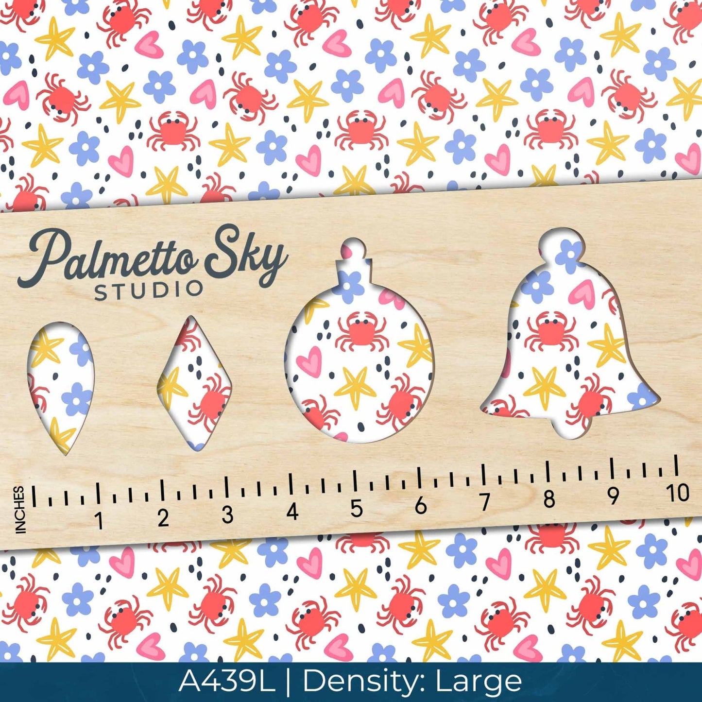 A439 Cute Summer Crabs - Palmetto Sky Studio