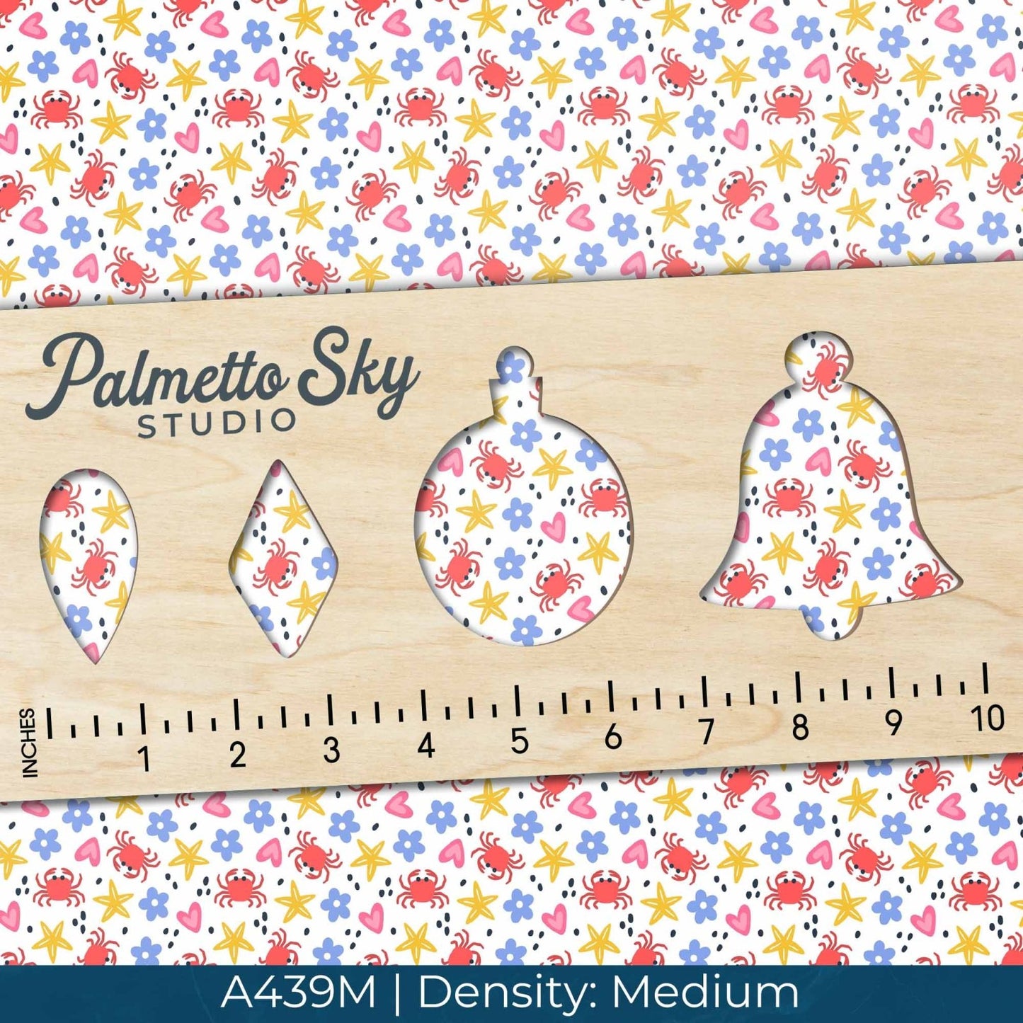 A439 Cute Summer Crabs - Palmetto Sky Studio