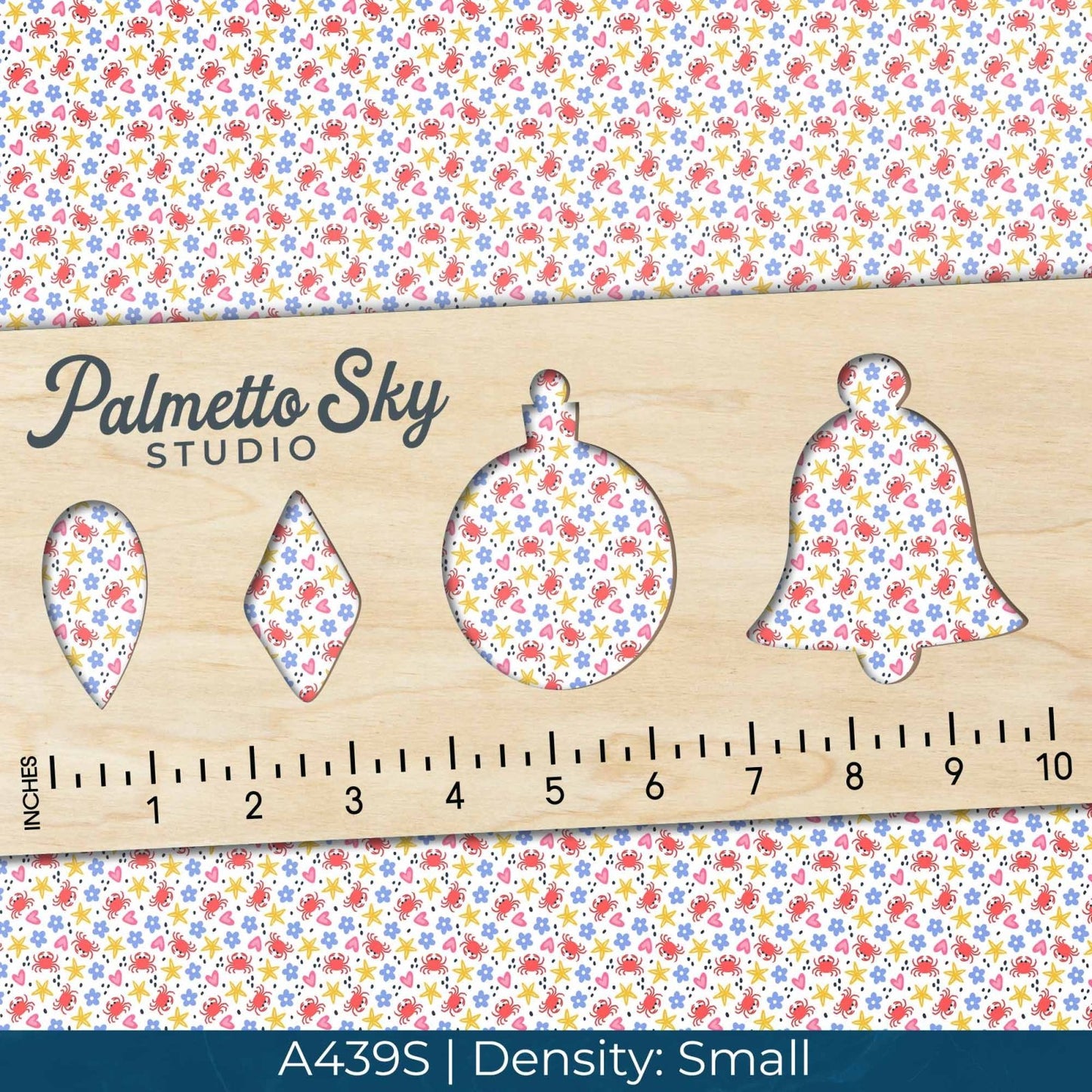 A439 Cute Summer Crabs - Palmetto Sky Studio