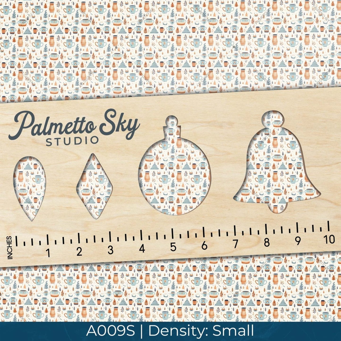 A009 Cocoa Trees Holiday - Palmetto Sky Studio