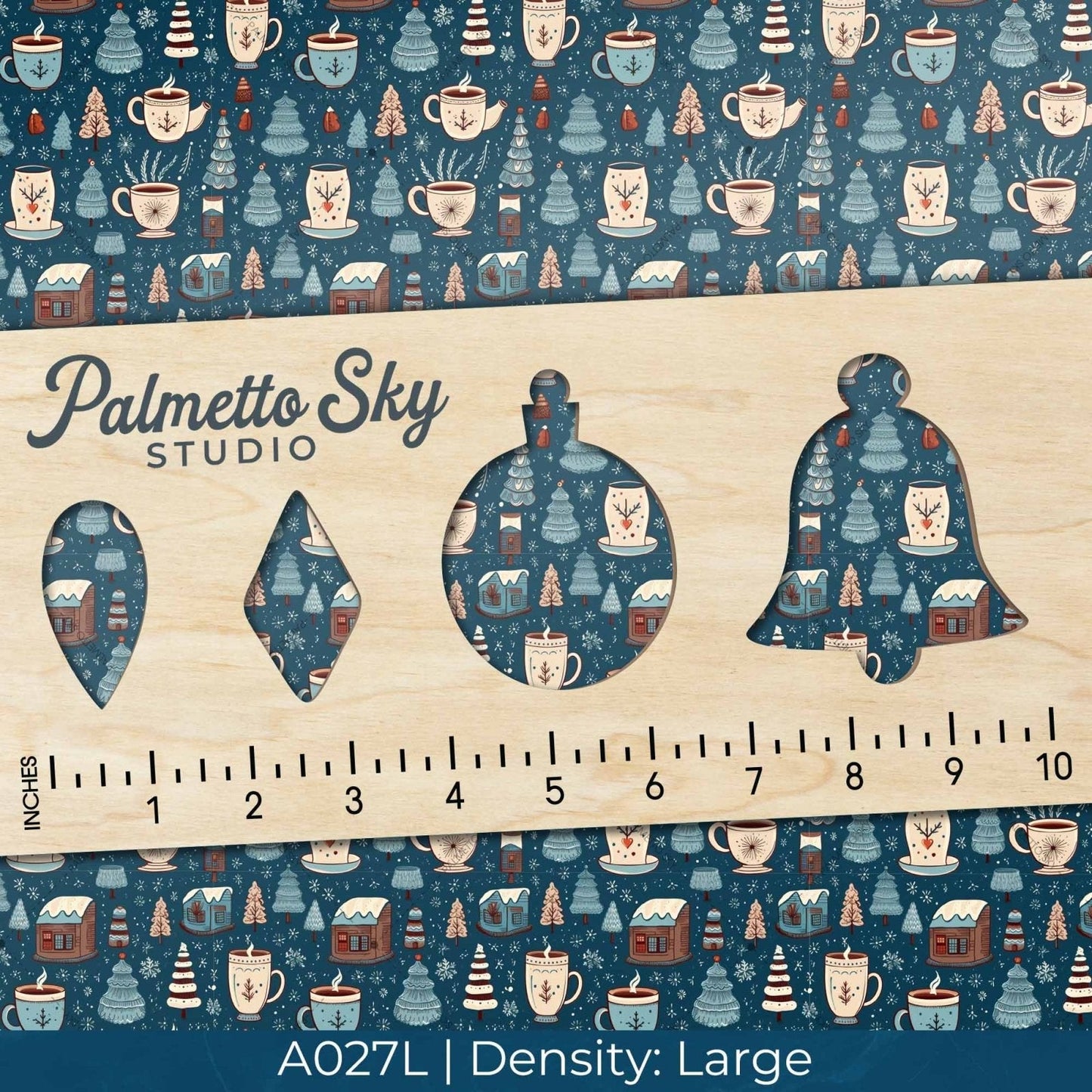 A027 Winter Cabin Cocoa - Palmetto Sky Studio