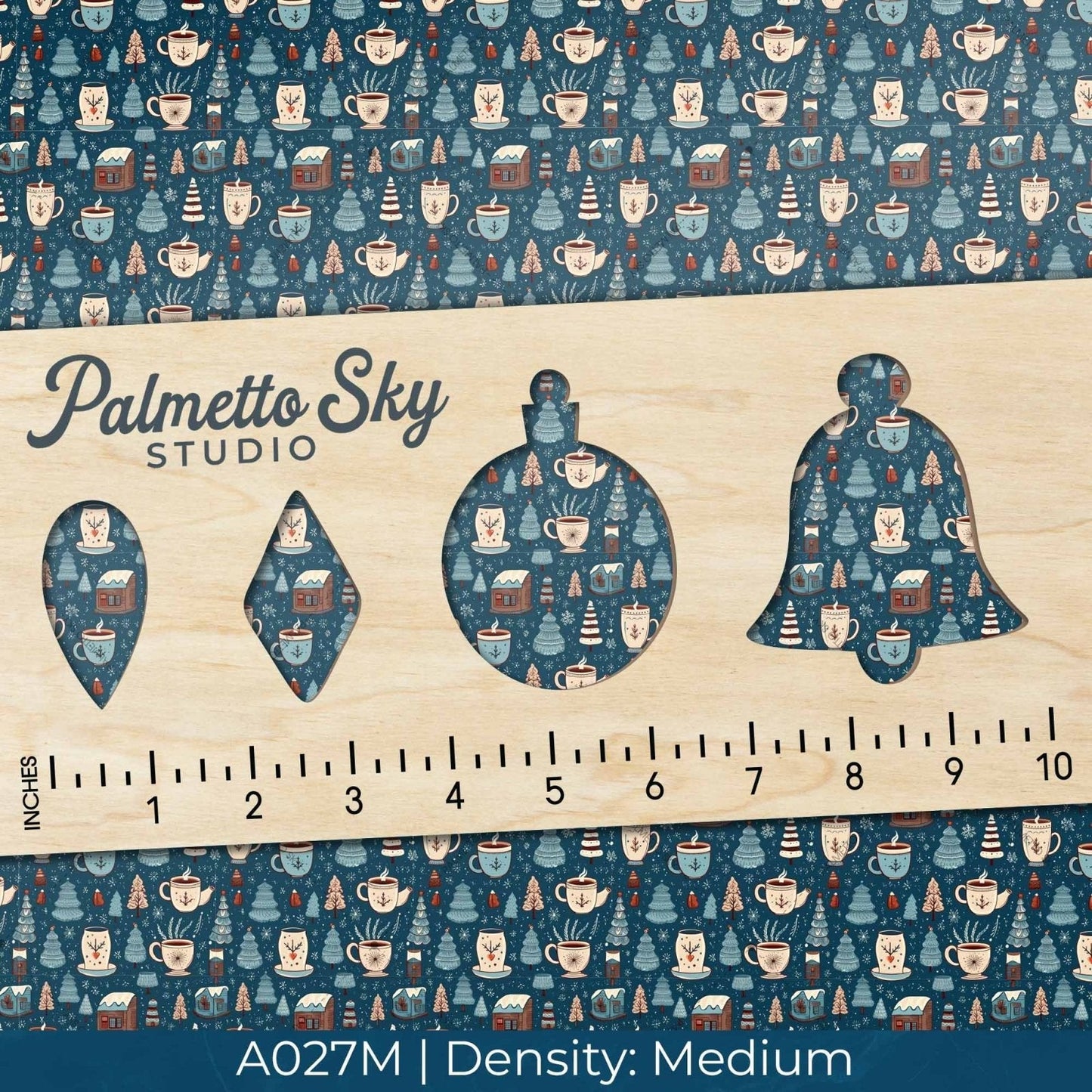 A027 Winter Cabin Cocoa - Palmetto Sky Studio