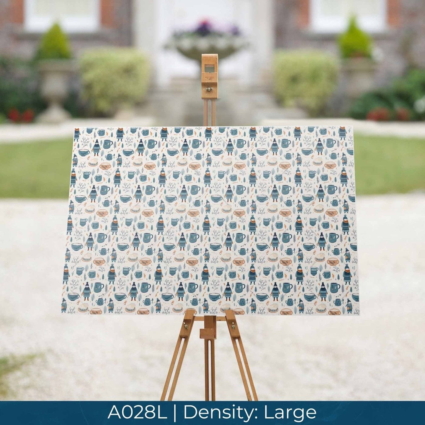 A028 Winter Snowy Cocoa - Palmetto Sky Studio