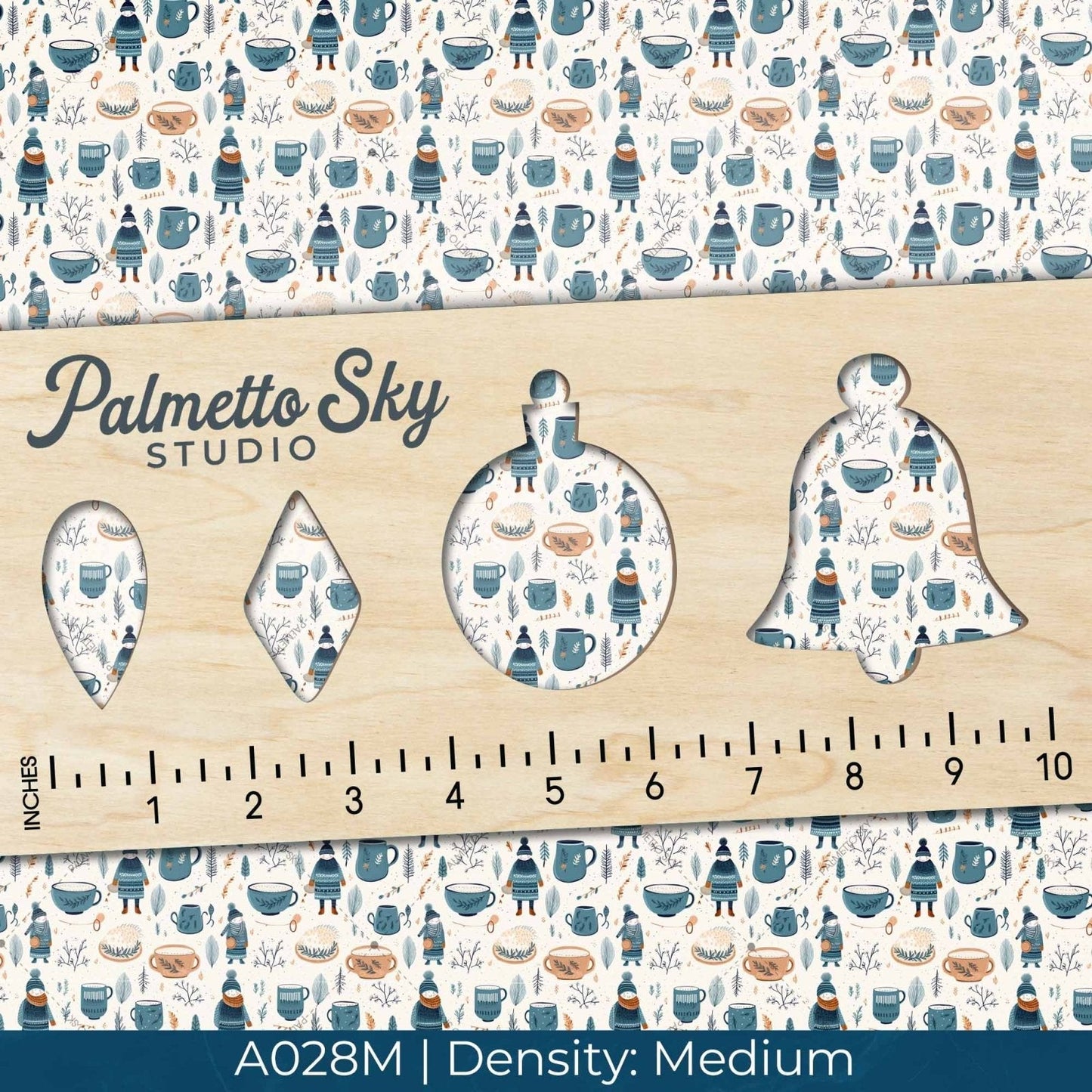 A028 Winter Snowy Cocoa - Palmetto Sky Studio