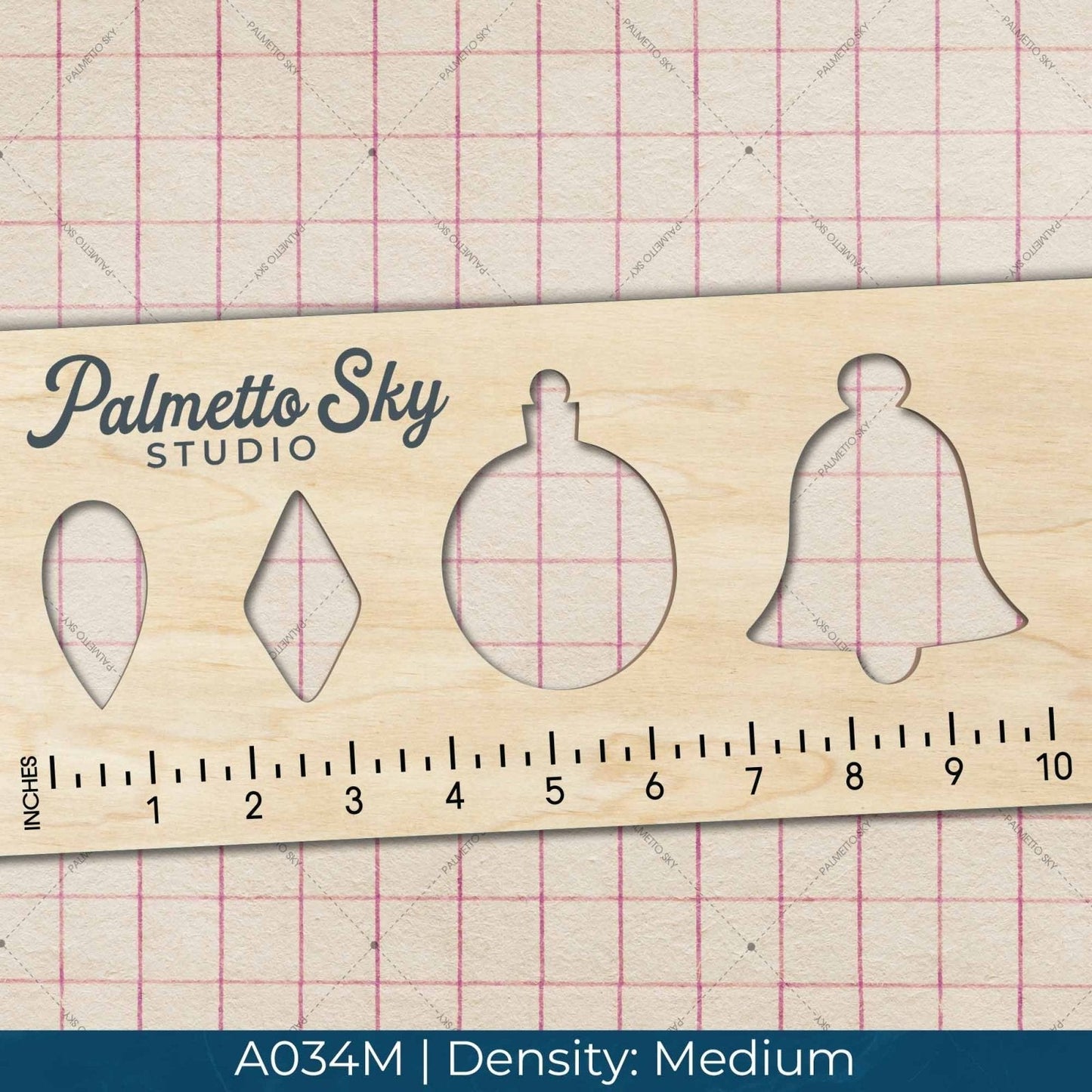 A034 Graph Paper Lines - Palmetto Sky Studio