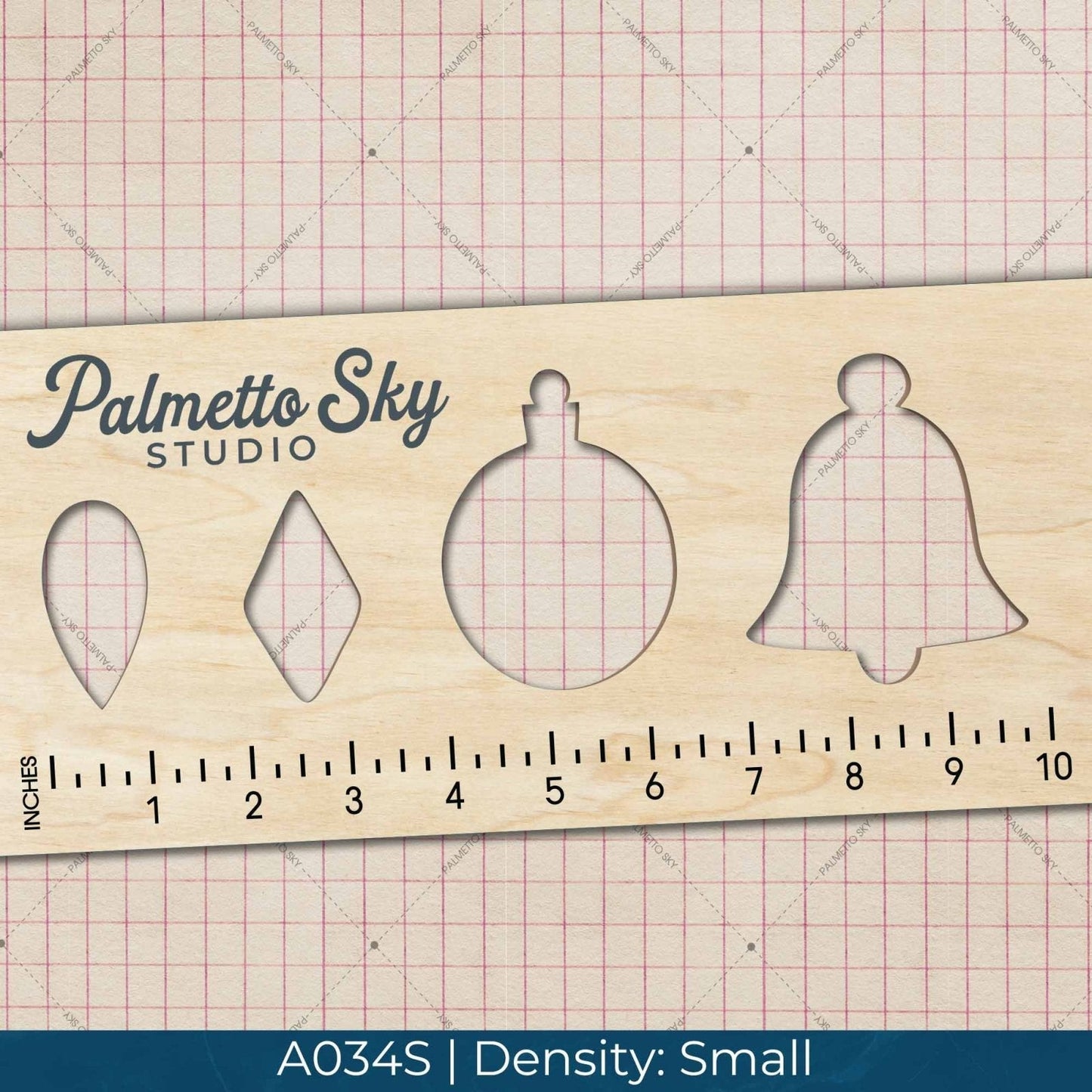 A034 Graph Paper Lines - Palmetto Sky Studio