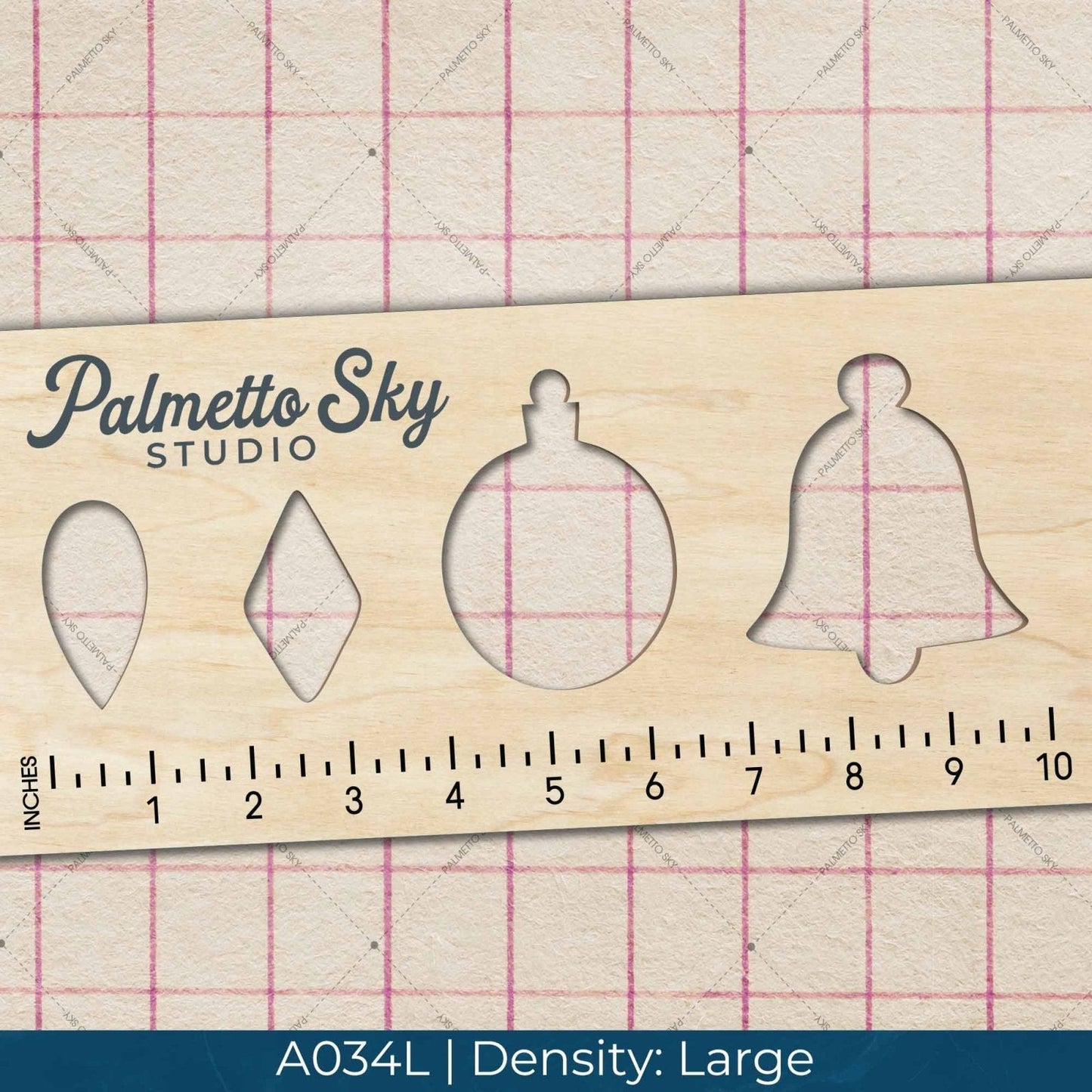 A034 Graph Paper Lines - Palmetto Sky Studio