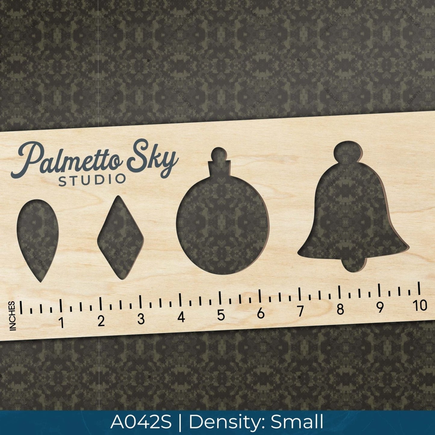 A042 Green Brown Camouflage - Palmetto Sky Studio