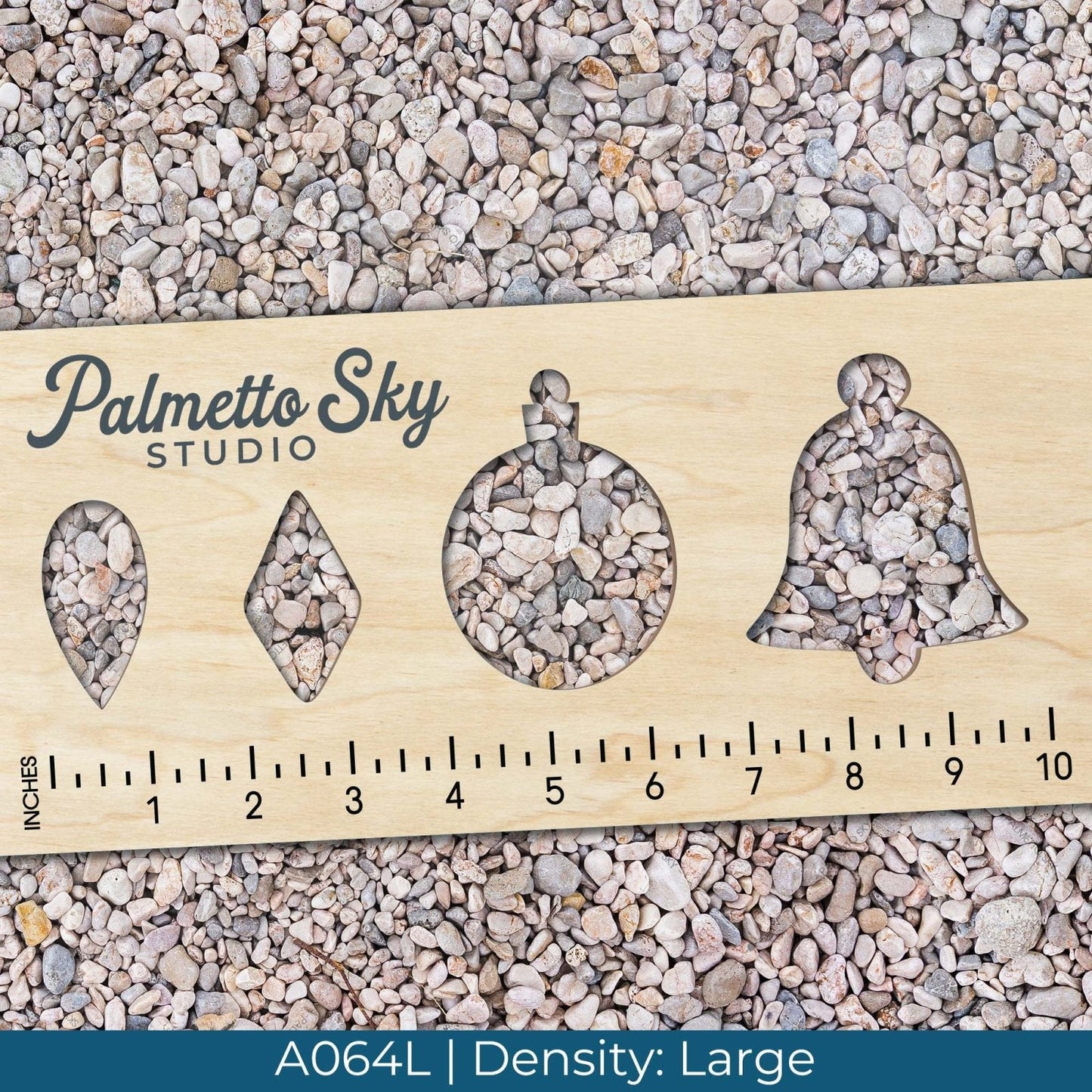 A064 Rocky Pebble Gravel - Palmetto Sky Studio