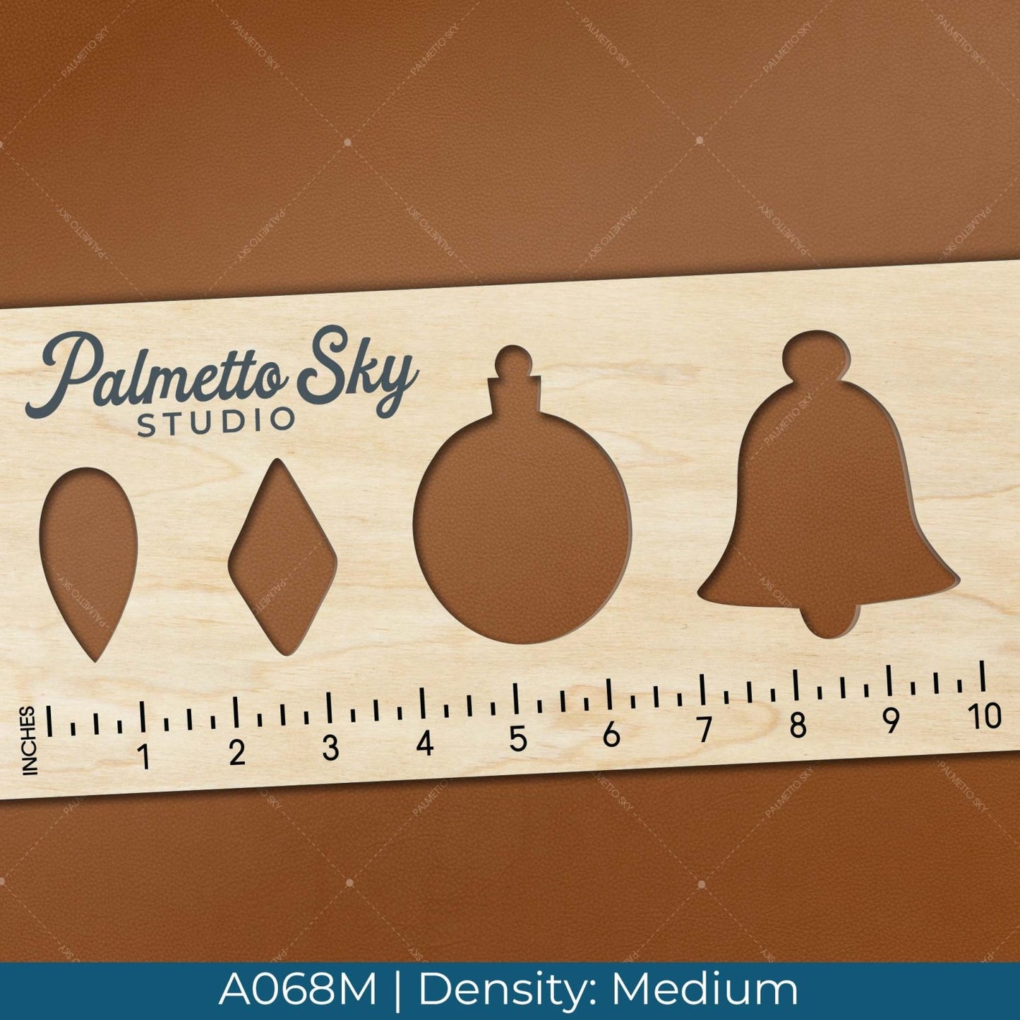 A068 Tan Cowhide Leather - Palmetto Sky Studio