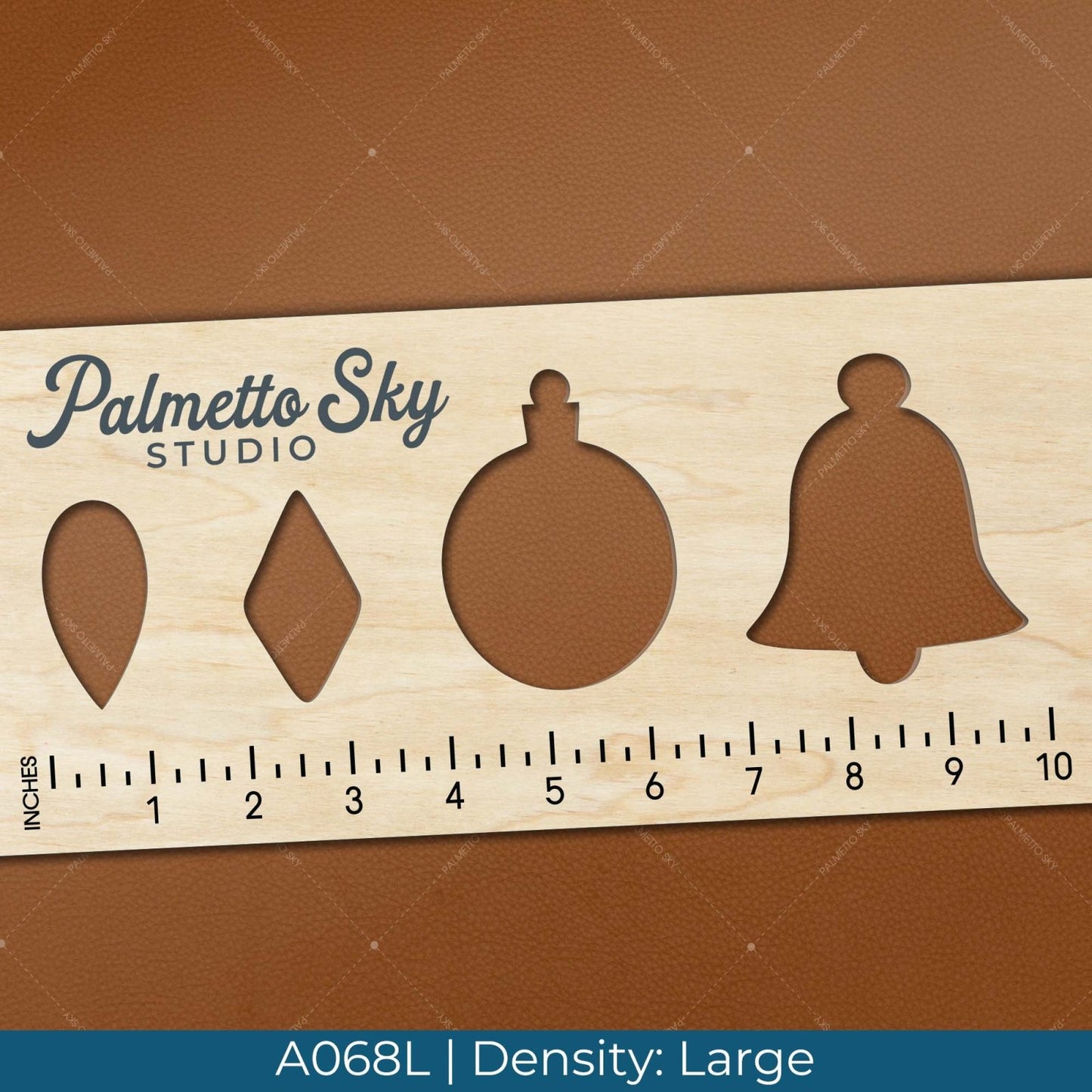A068 Tan Cowhide Leather - Palmetto Sky Studio