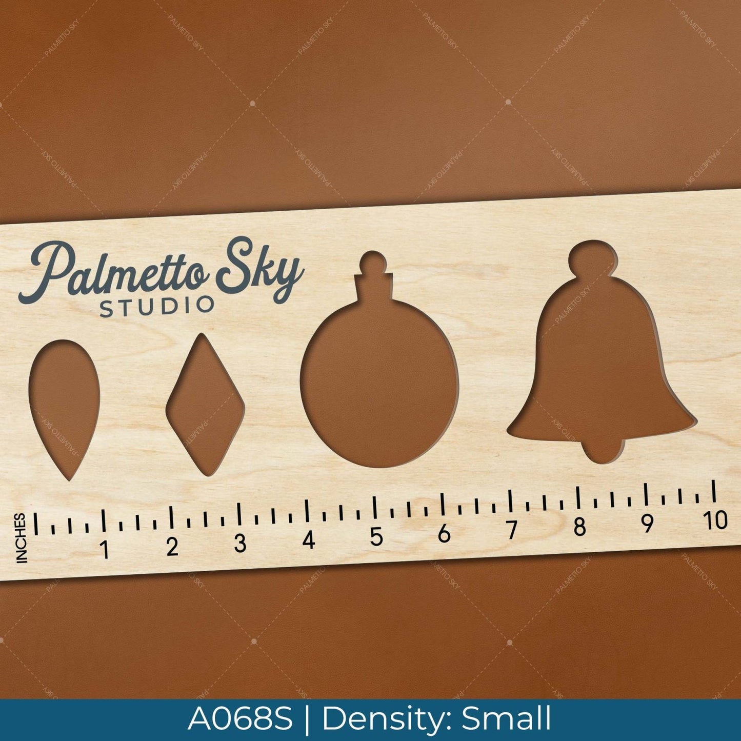 A068 Tan Cowhide Leather - Palmetto Sky Studio