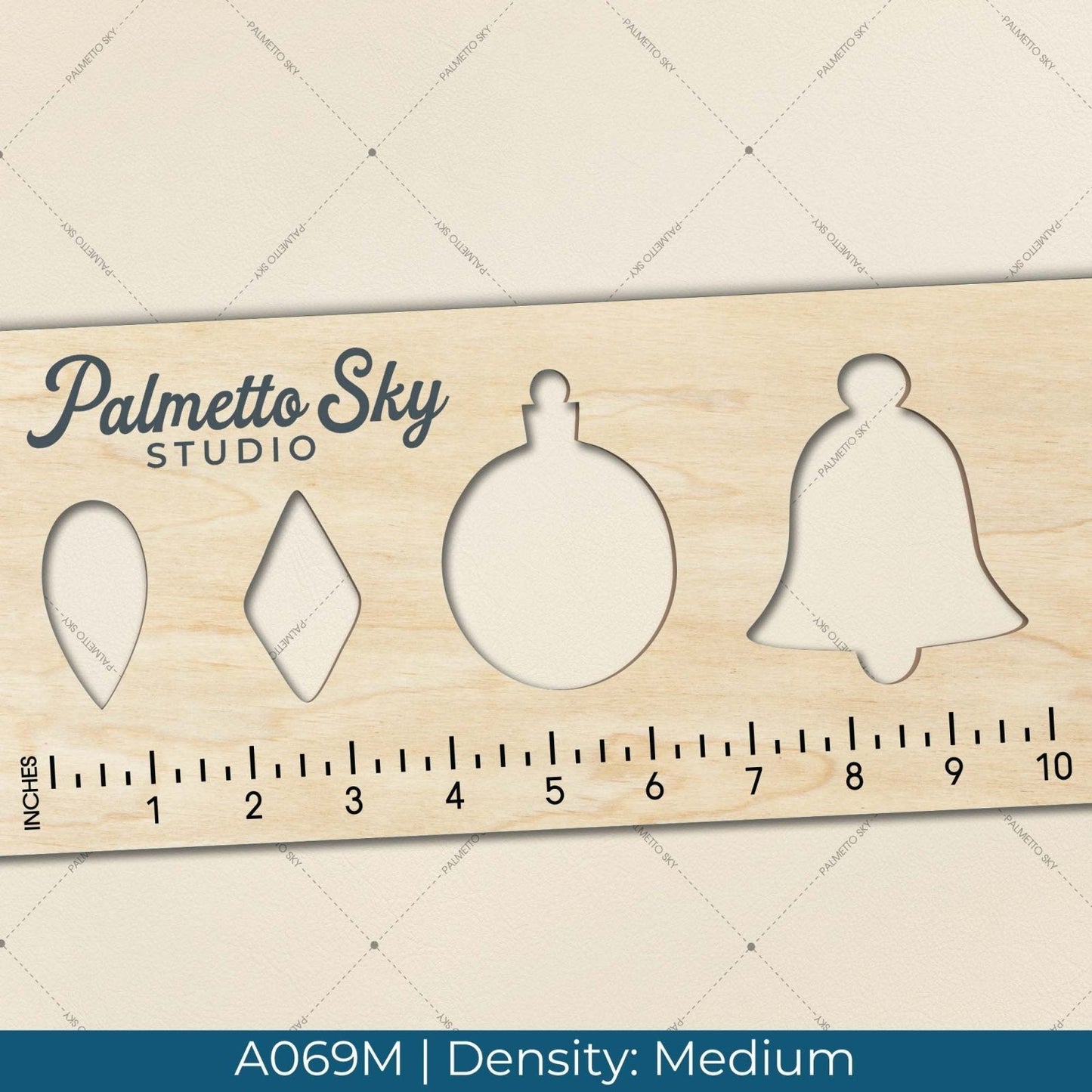 A069 White Cowhide Leather - Palmetto Sky Studio