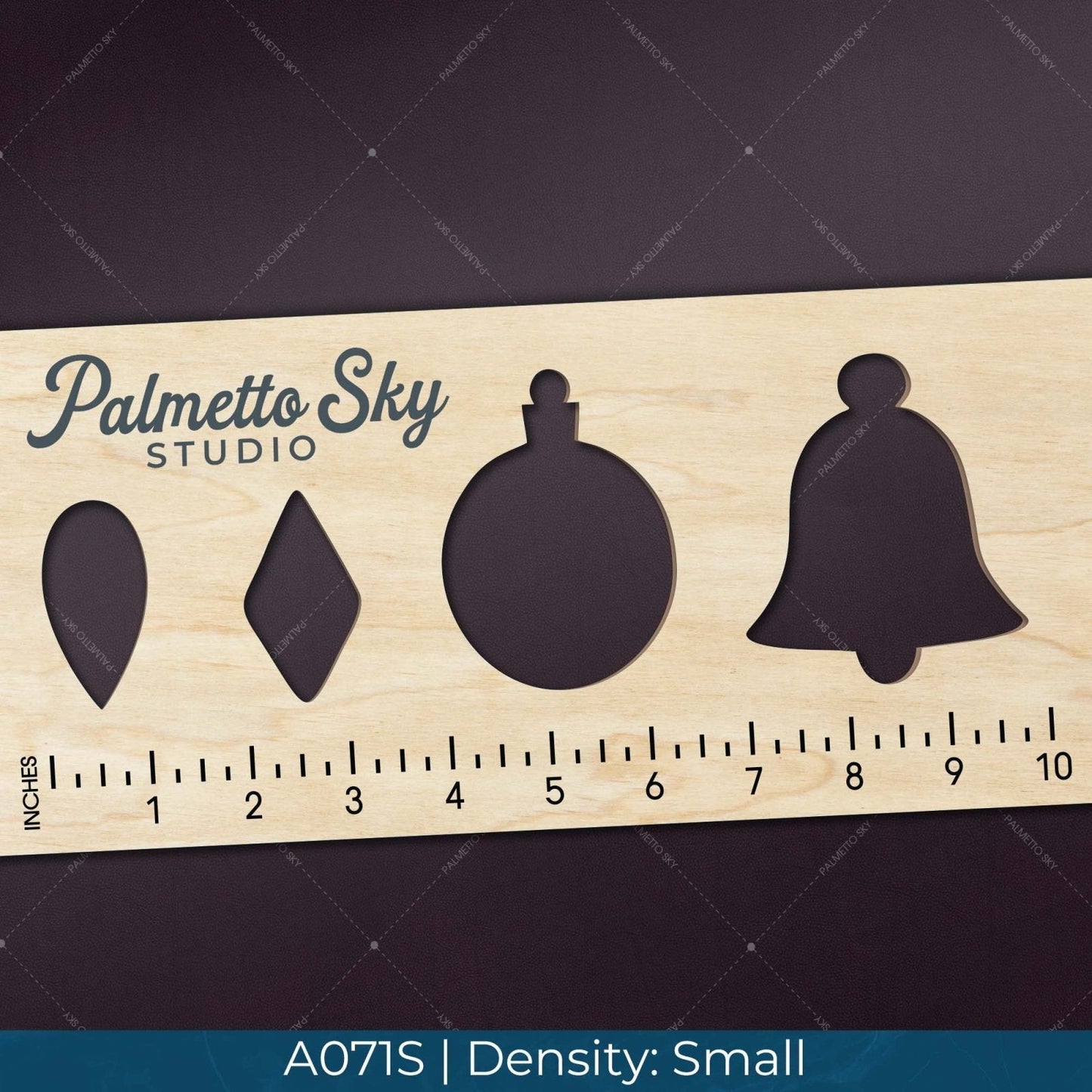 A071 Deep Purple Leather - Palmetto Sky Studio