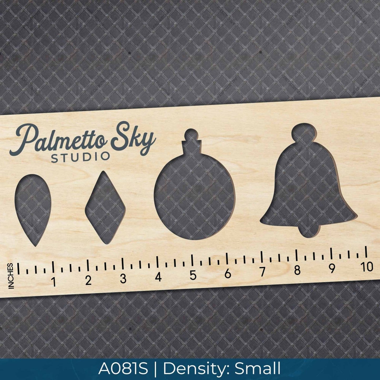 A081 Industrial Lattice Metal - Palmetto Sky Studio