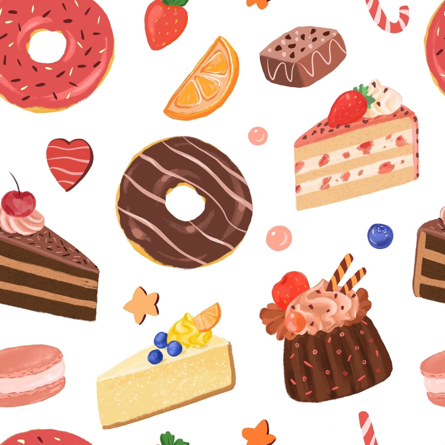A087 Gourmet Sweet Treats - Palmetto Sky Studio
