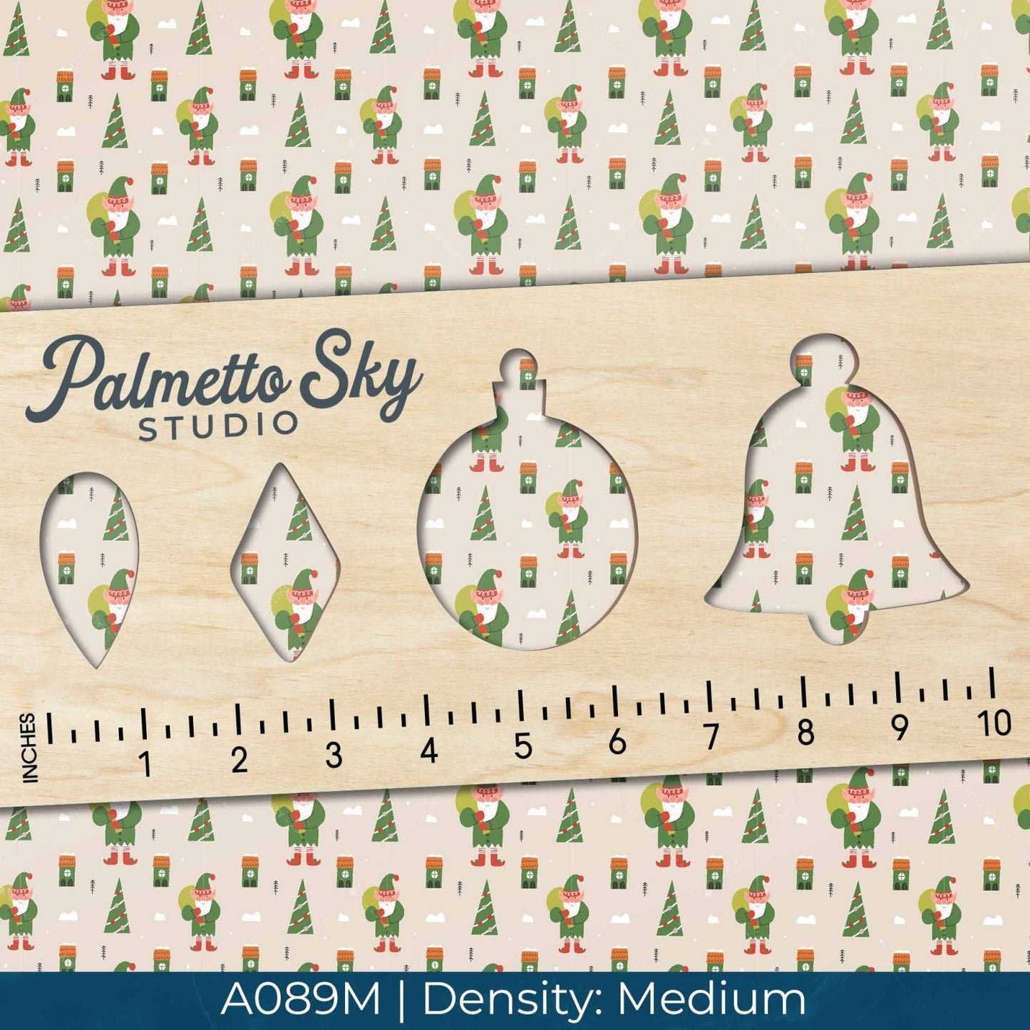 A089 Holiday Christmas Elf - Palmetto Sky Studio
