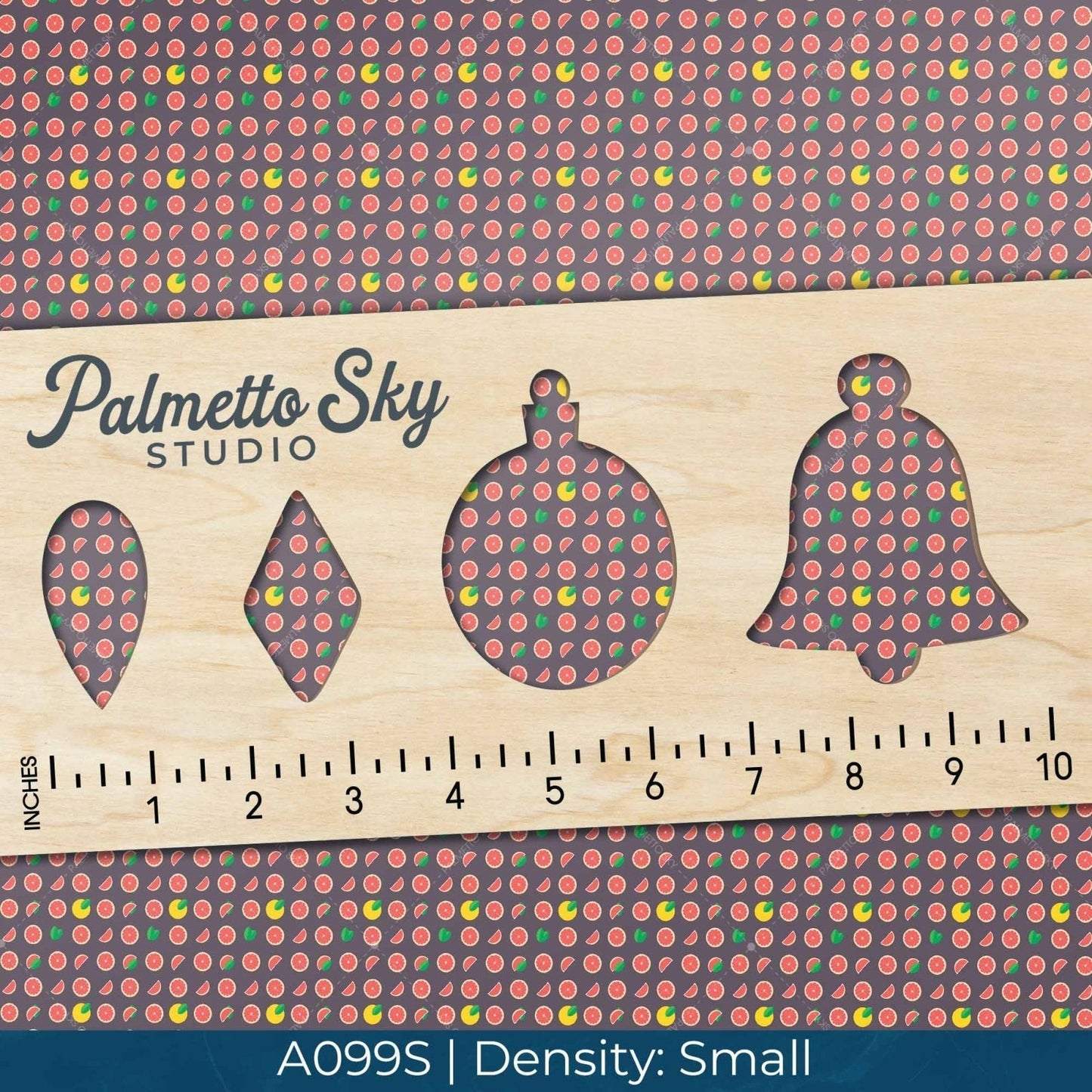 A099 Purple Grapefruit Slices - Palmetto Sky Studio