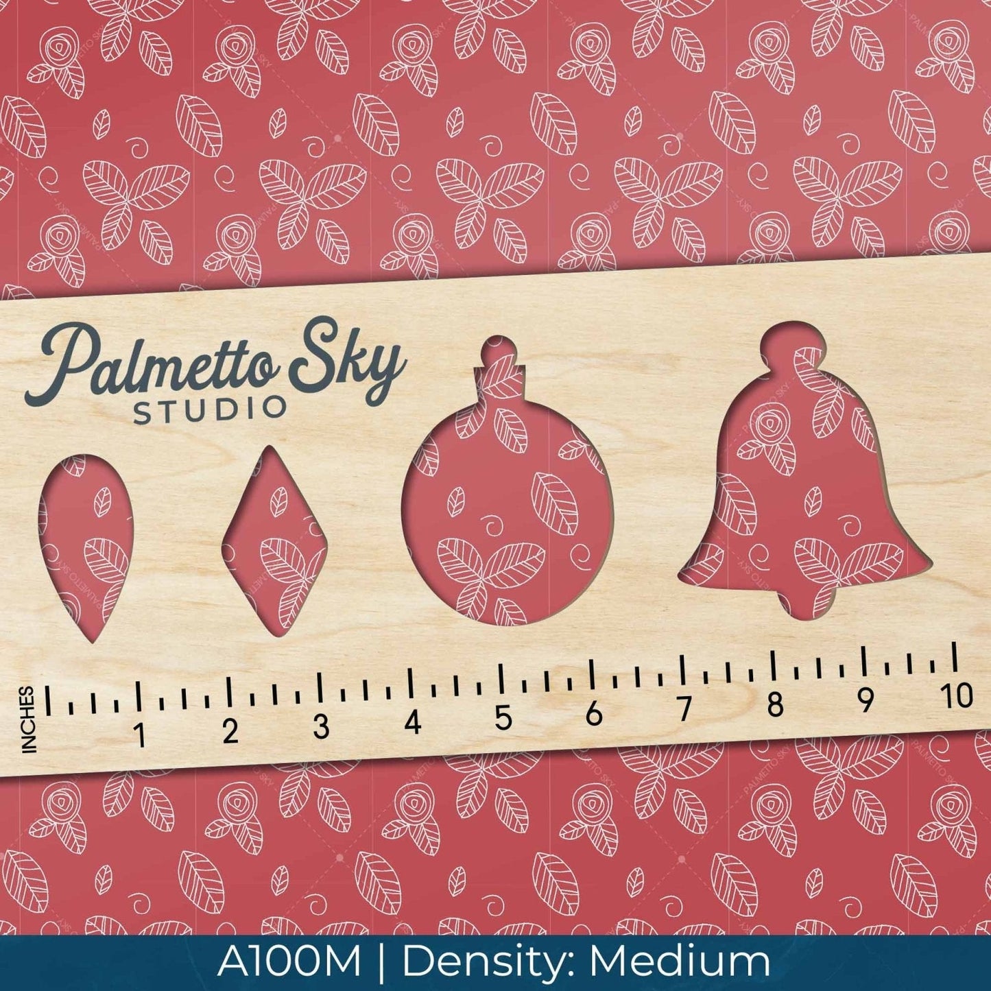 A100 Red Rose Illustrations - Palmetto Sky Studio