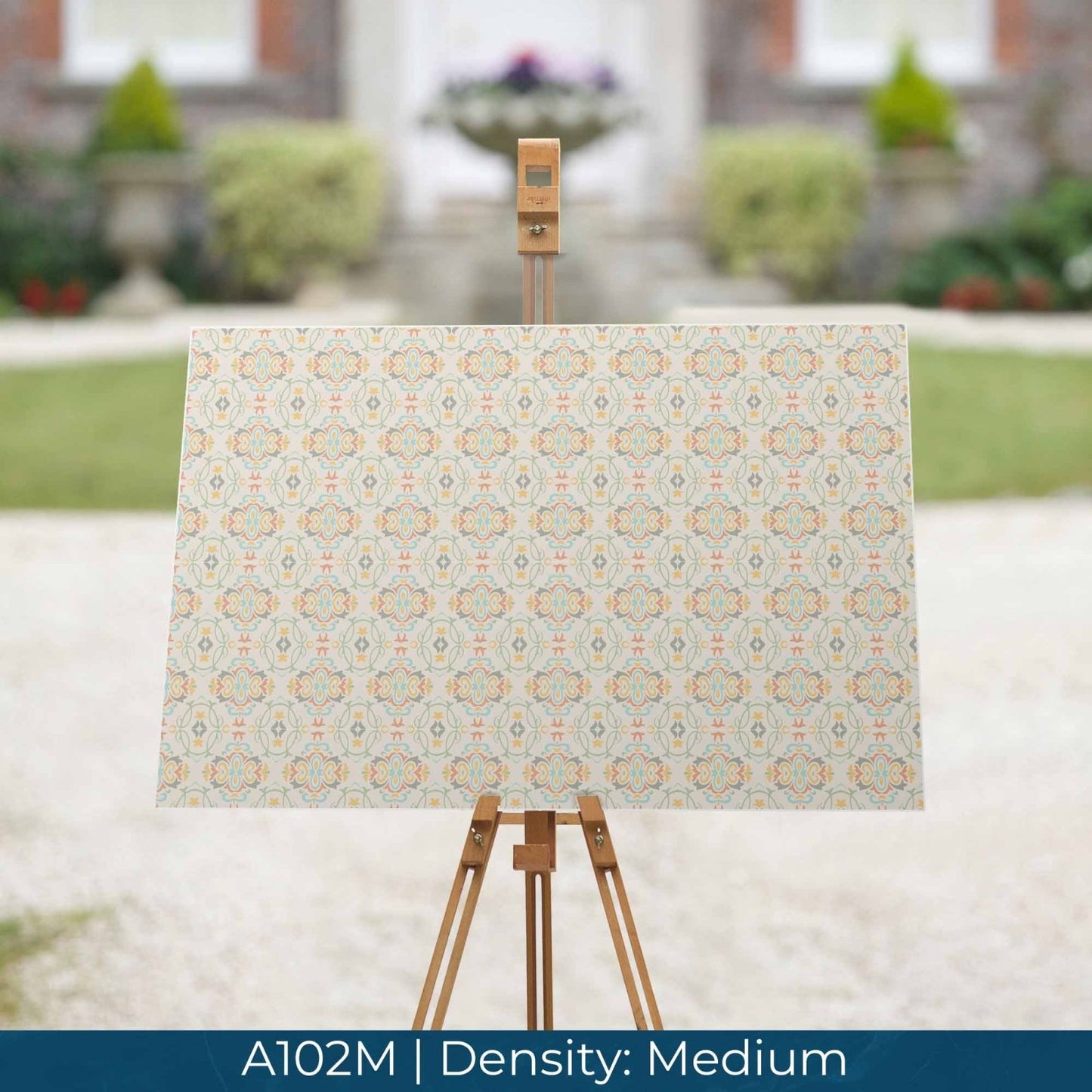 A102 Cream Ornate Tiles - Palmetto Sky Studio