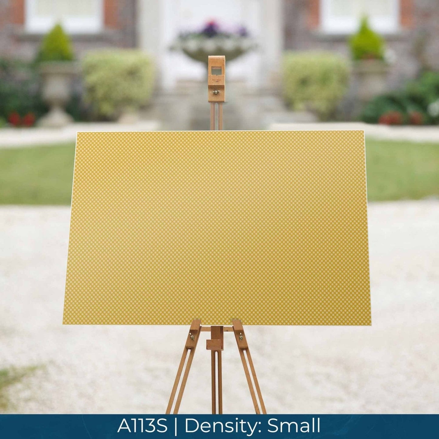 A113 Yellow Geometric Flowers - Palmetto Sky Studio