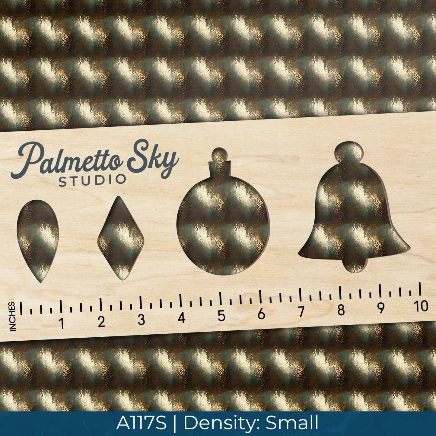 A117 Metallic Grunge Crackle - Palmetto Sky Studio