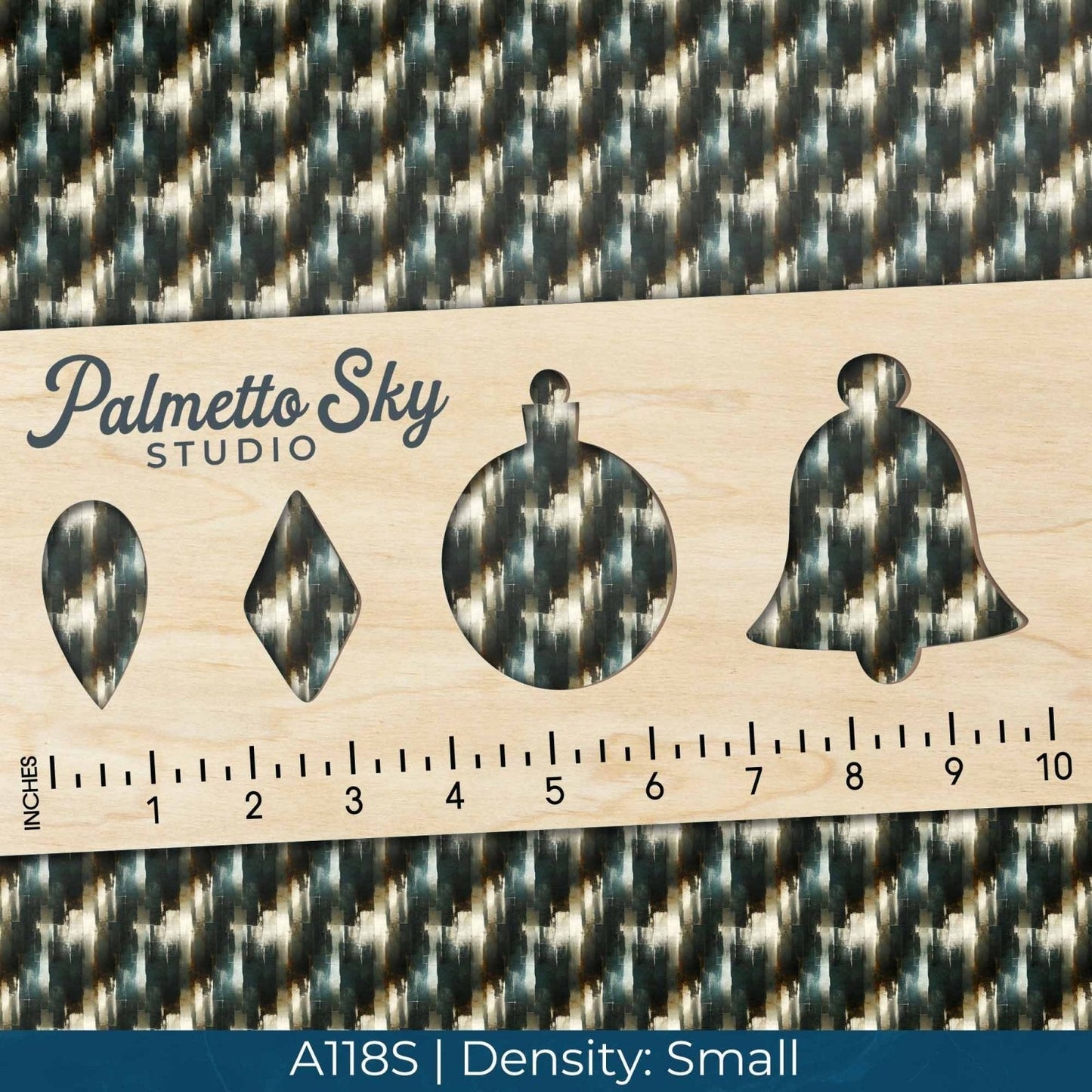 A118 Metallic Grunge Streaks - Palmetto Sky Studio