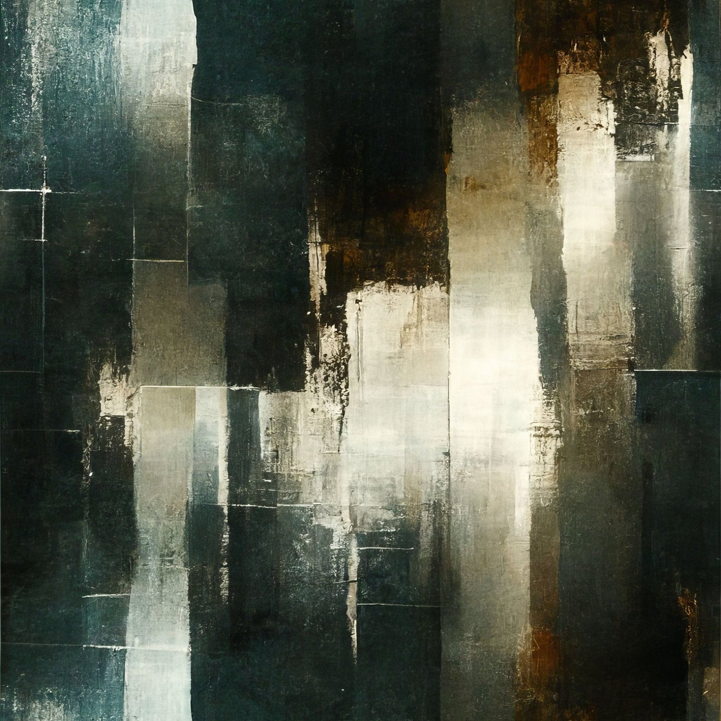 A118 Metallic Grunge Streaks - Palmetto Sky Studio