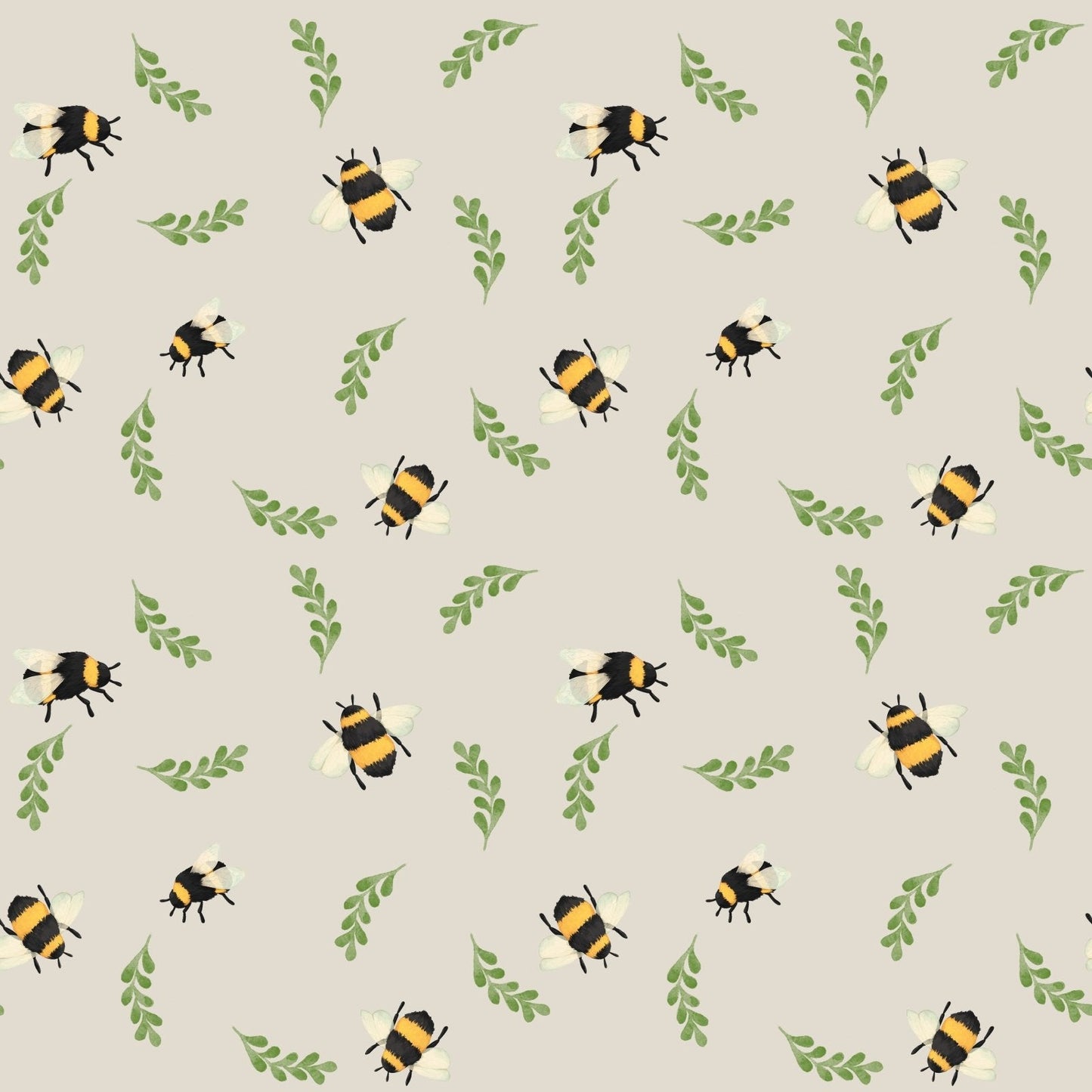 A119 Cute Bumble Bees - Palmetto Sky Studio