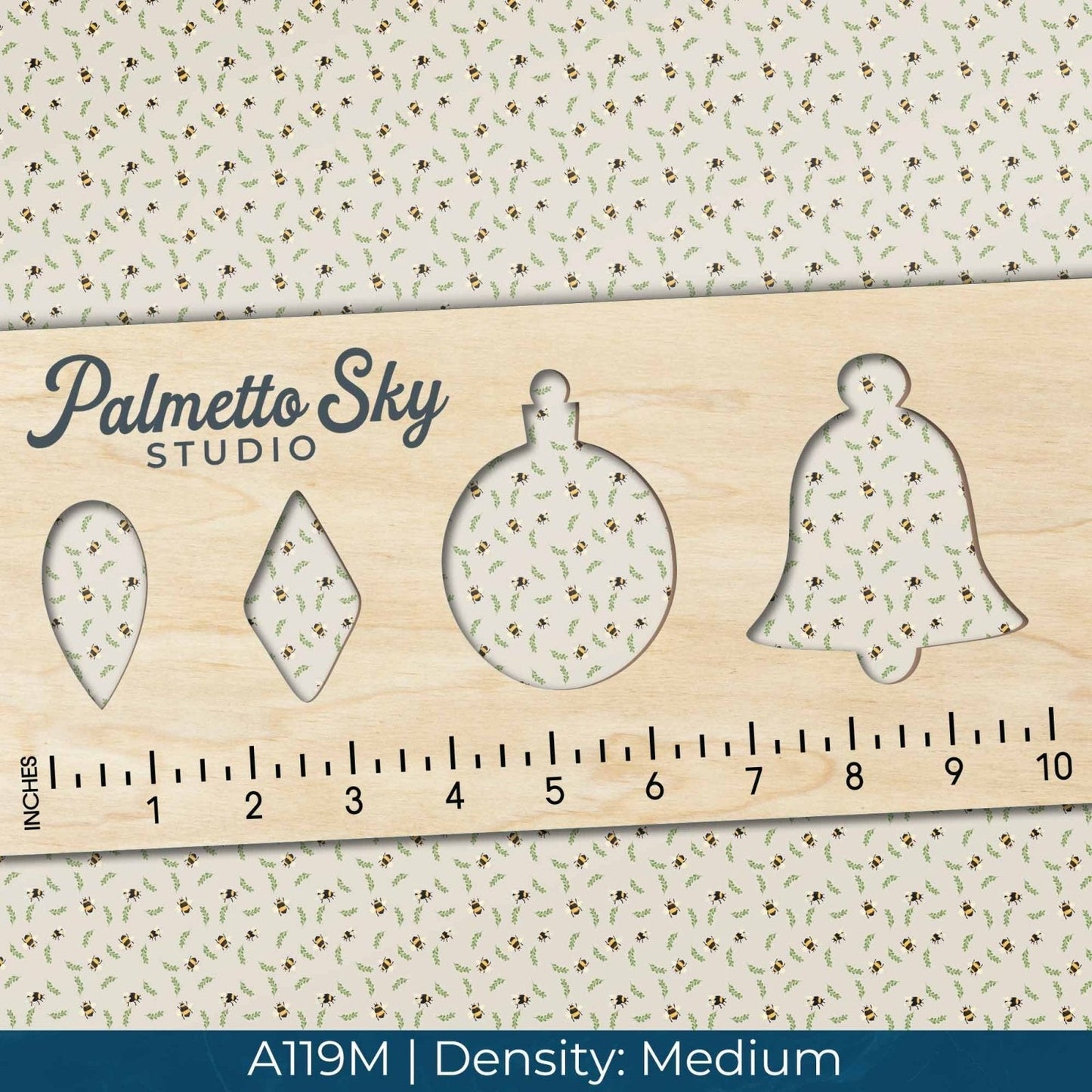 A119 Cute Bumble Bees - Palmetto Sky Studio