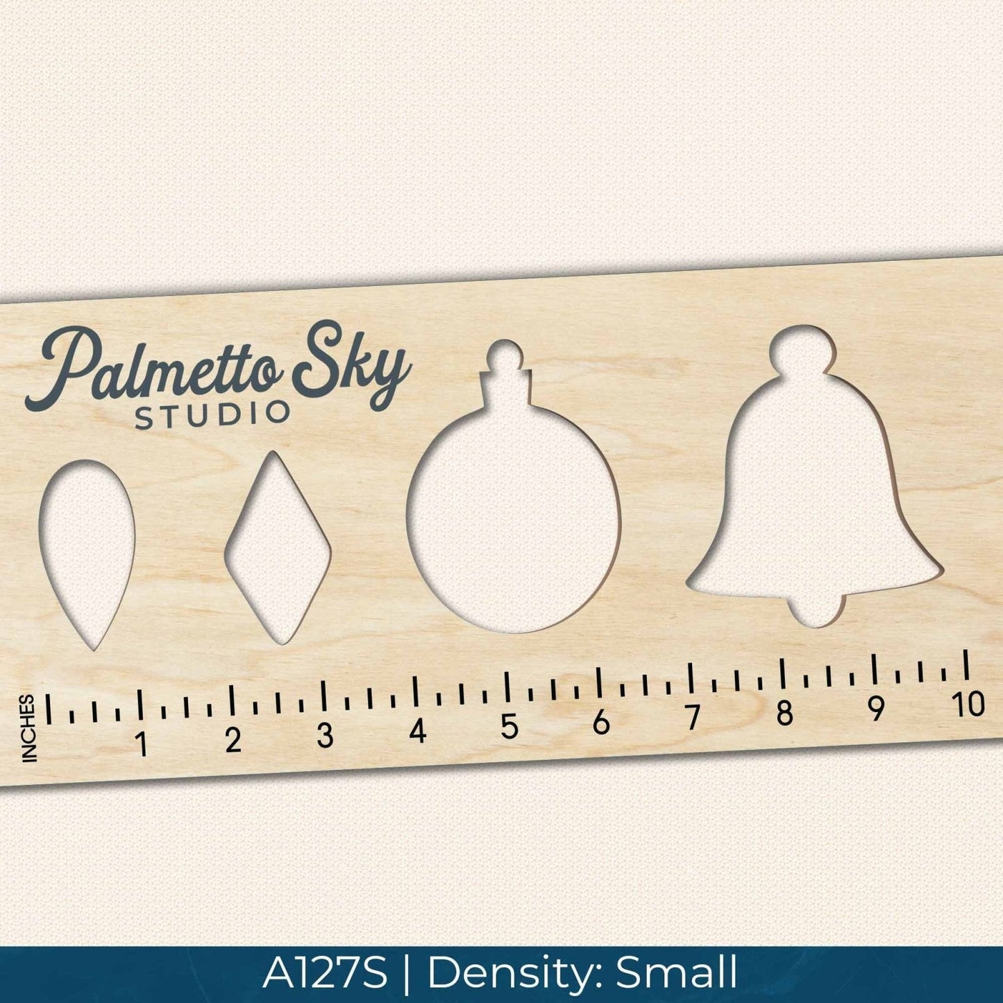 A127 Neutral Cream Hearts - Palmetto Sky Studio