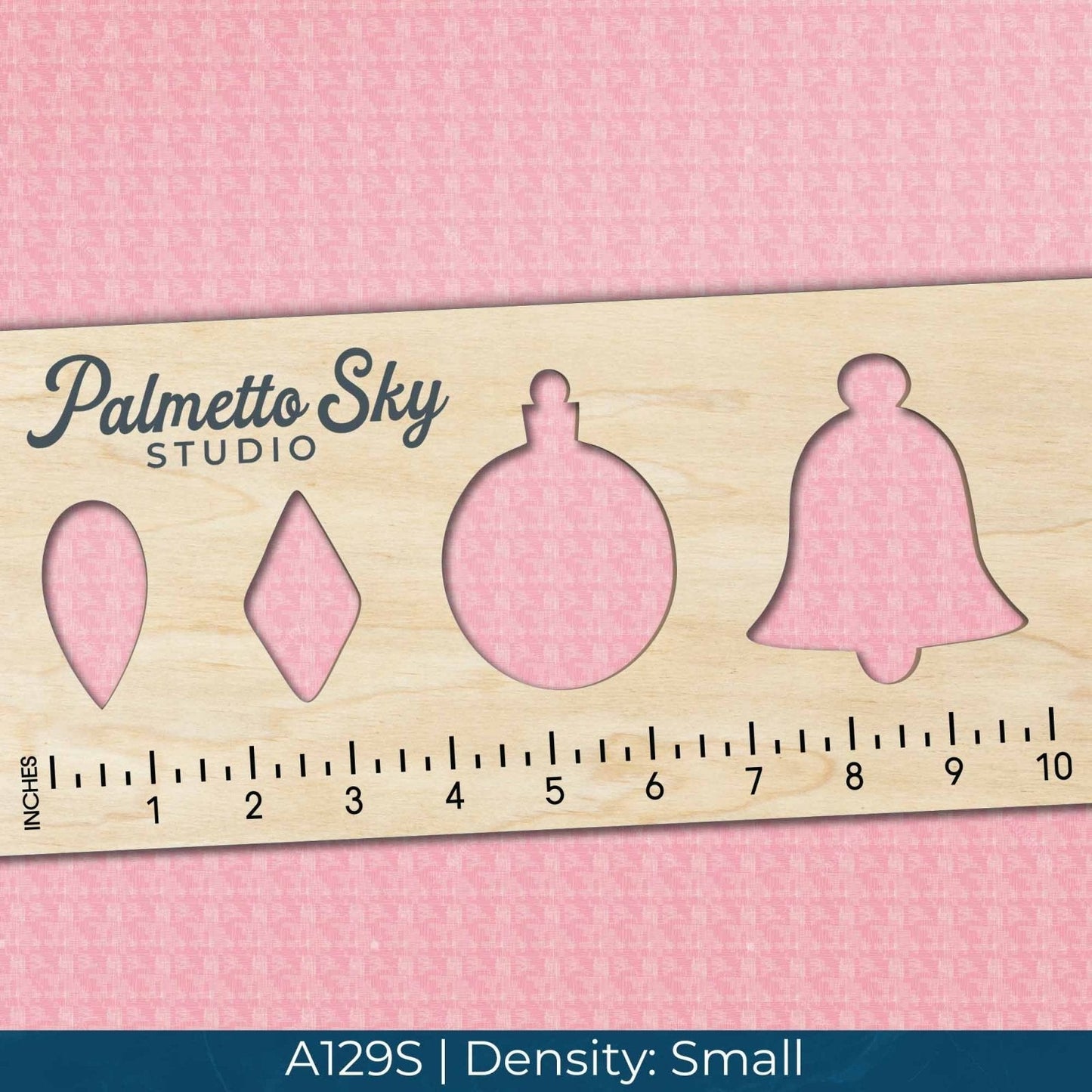 A129 Pink Brushstroke Lines - Palmetto Sky Studio
