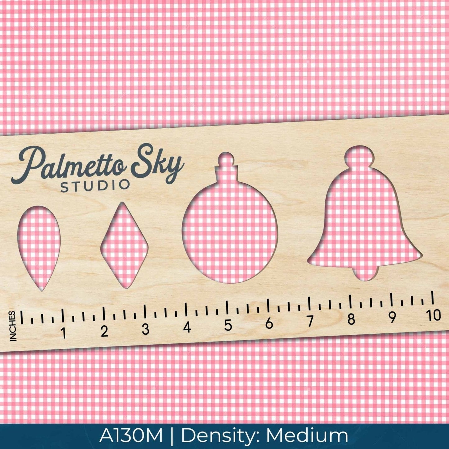 A130 Pink Gingham Paid - Palmetto Sky Studio