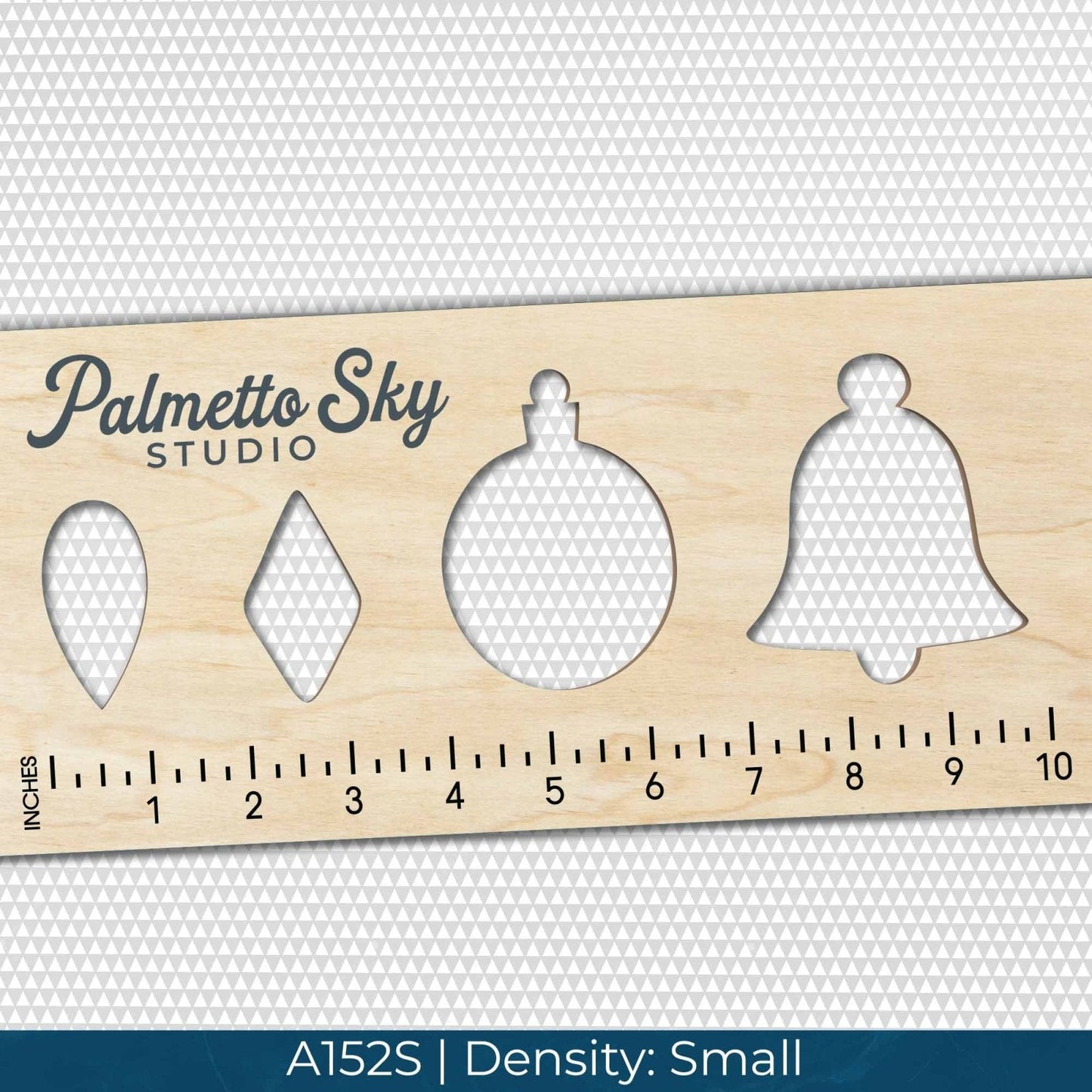 A152 Light Gray Geometric - Palmetto Sky Studio
