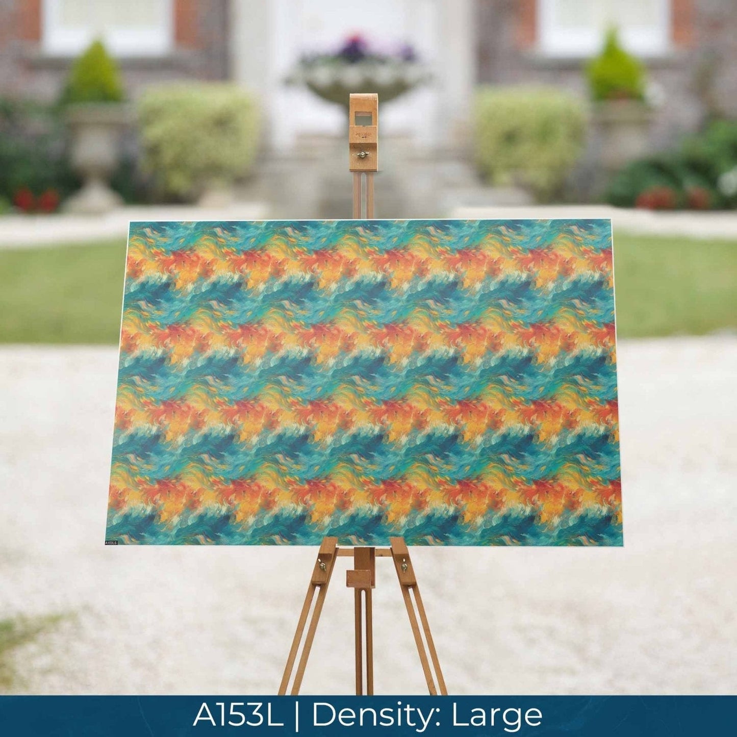 A153 Rainbow Abstract Paint - Palmetto Sky Studio