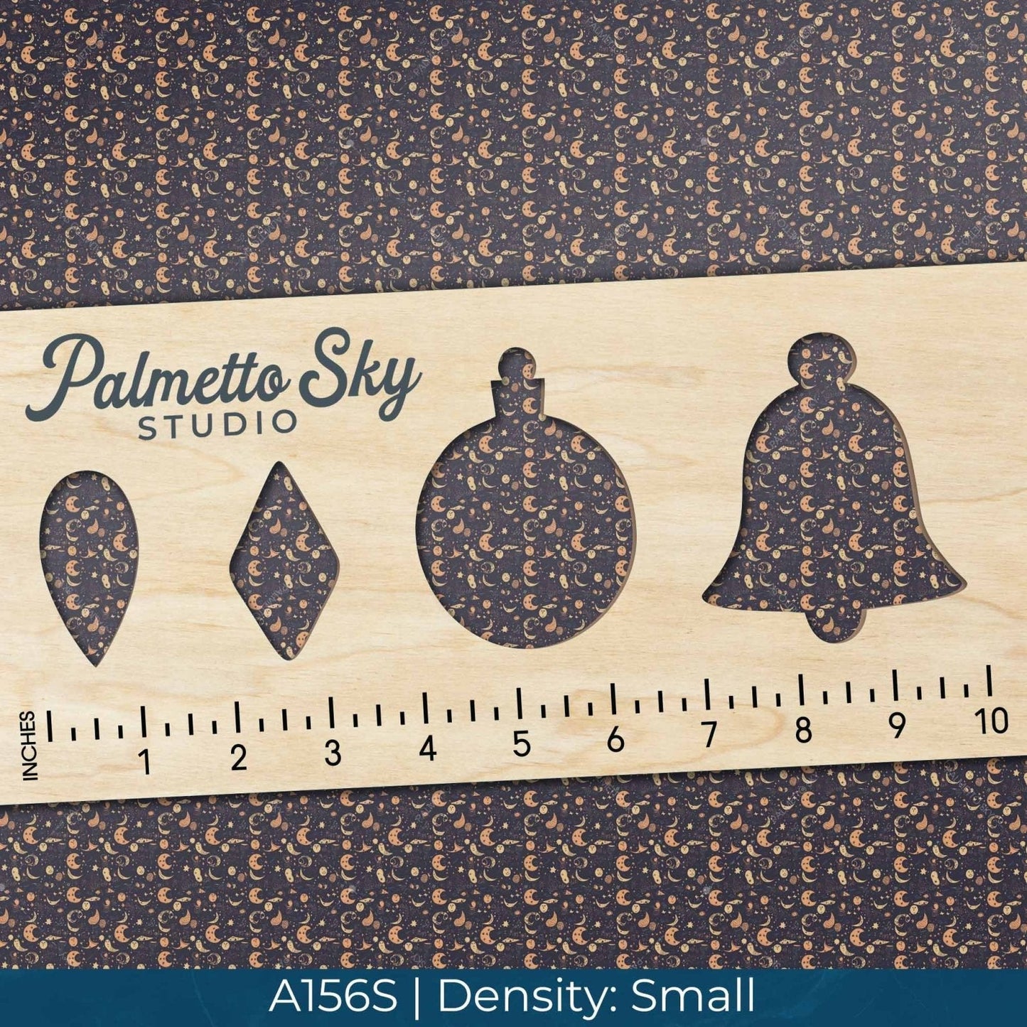 A156 Cartoon Night Sky - Palmetto Sky Studio