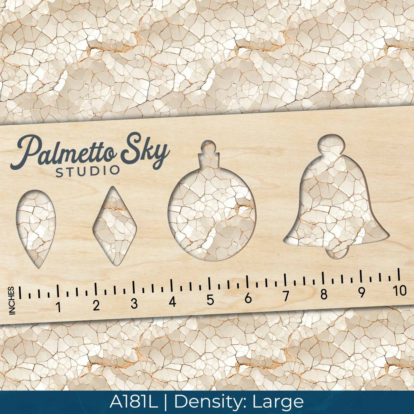 A181 Cracked Shiny Texture - Palmetto Sky Studio