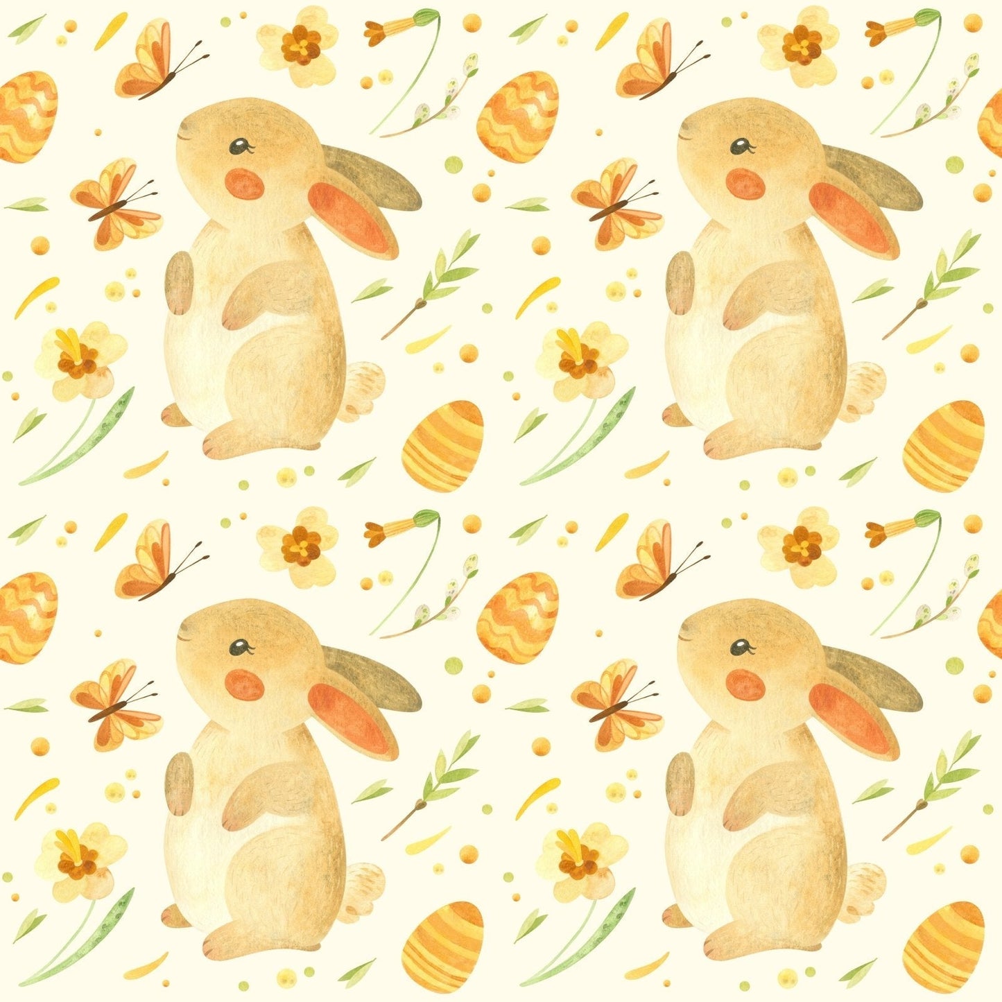 A183 Bunny Butterfly Easter - Palmetto Sky Studio