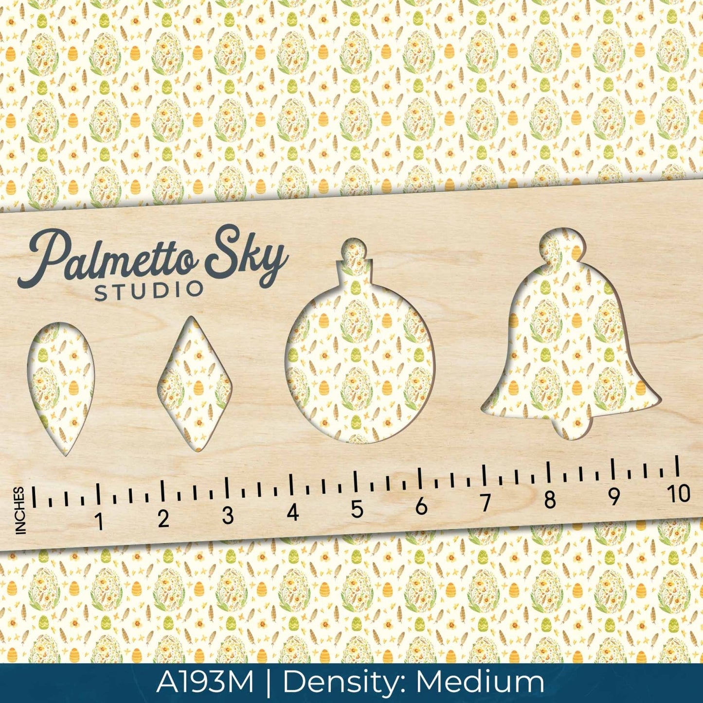 A193 Floral Easter Eggs - Palmetto Sky Studio