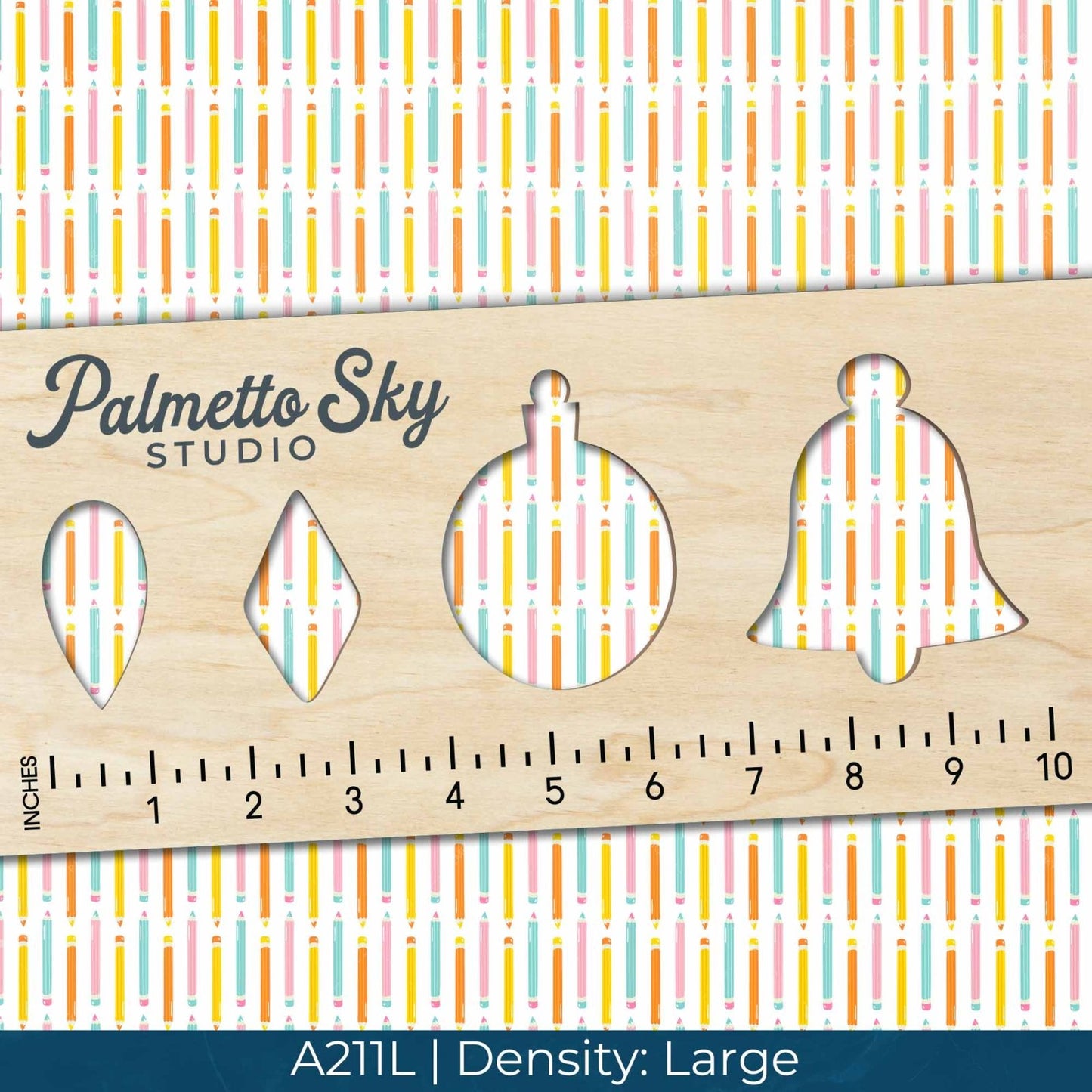 A211 Bright Colored Pencils - Palmetto Sky Studio