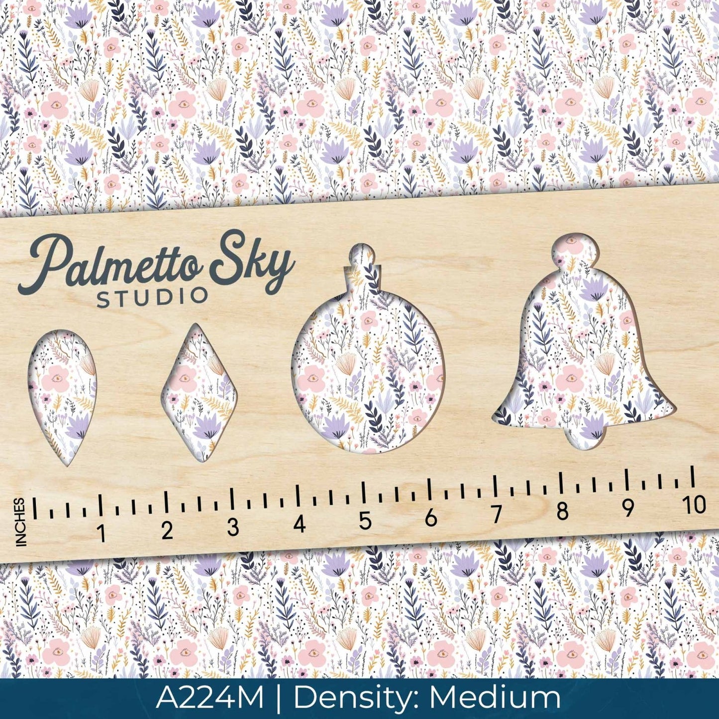 A224 Lilac Spring Florals - Palmetto Sky Studio