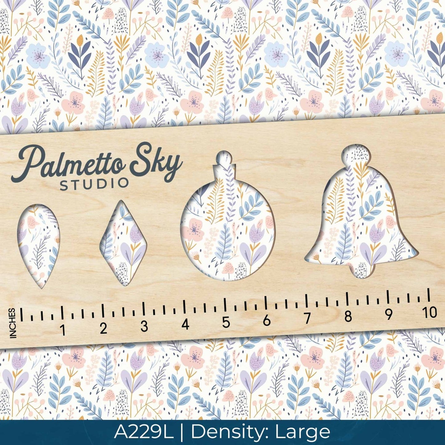 A229 Pastel Blooms - Palmetto Sky Studio