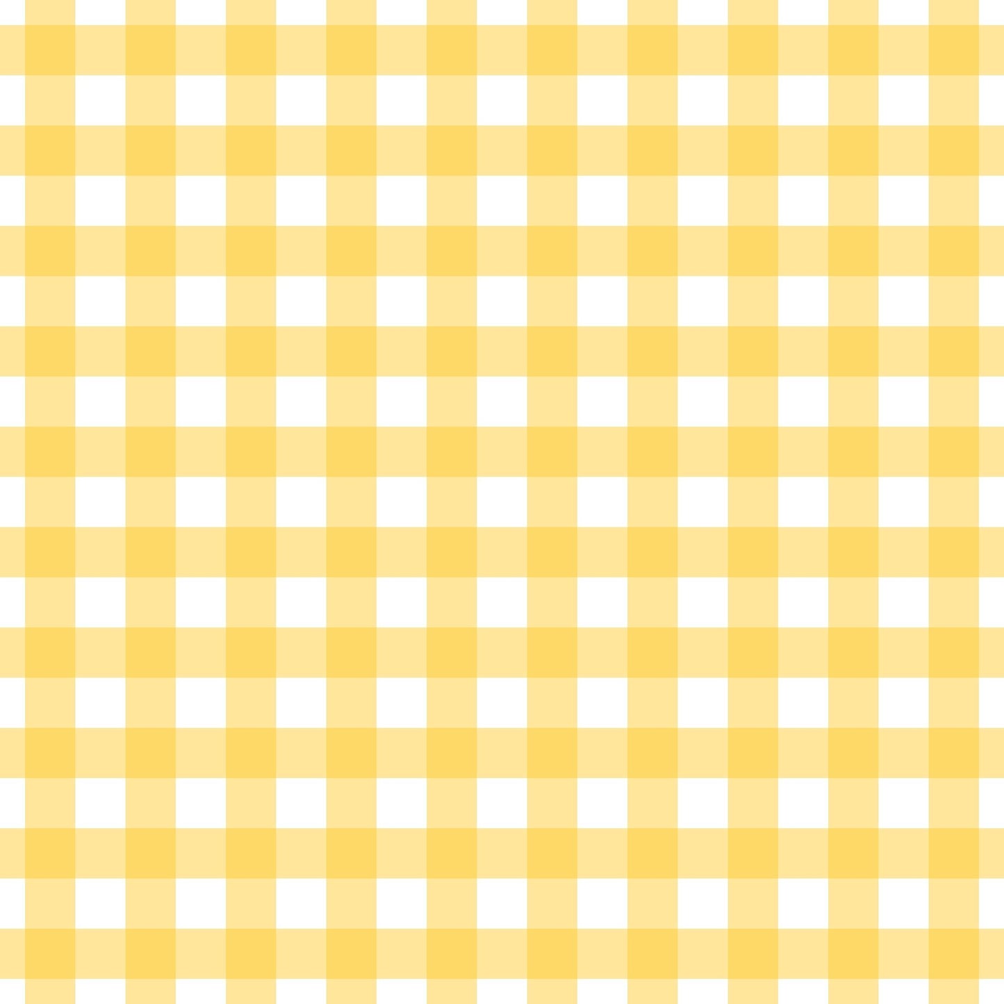 A258 Yellow Gingham Plaid - Palmetto Sky Studio