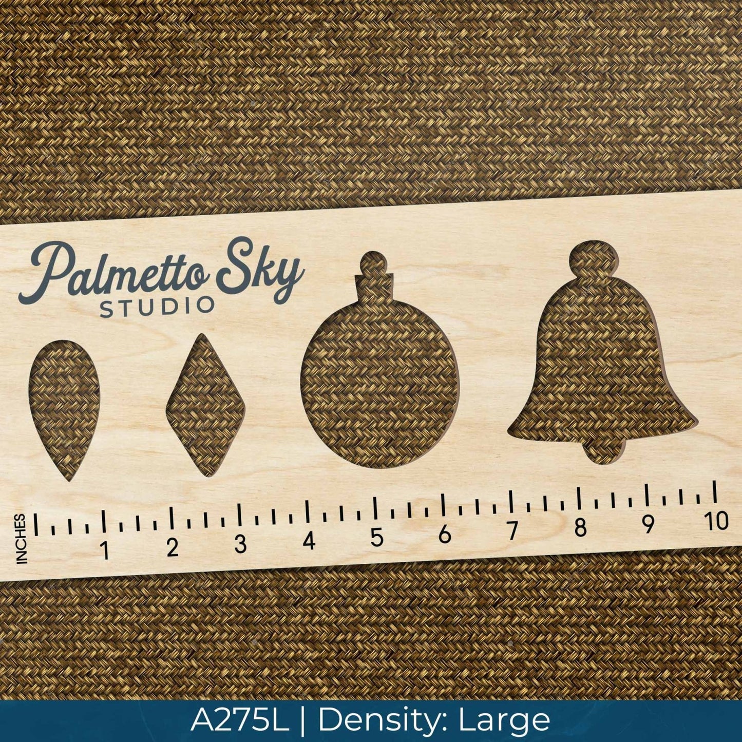 A275 Woven Brown Wicker - Palmetto Sky Studio
