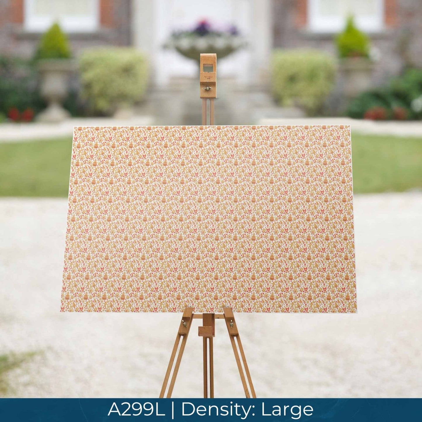 A299 White Gingerbread Shapes - Palmetto Sky Studio