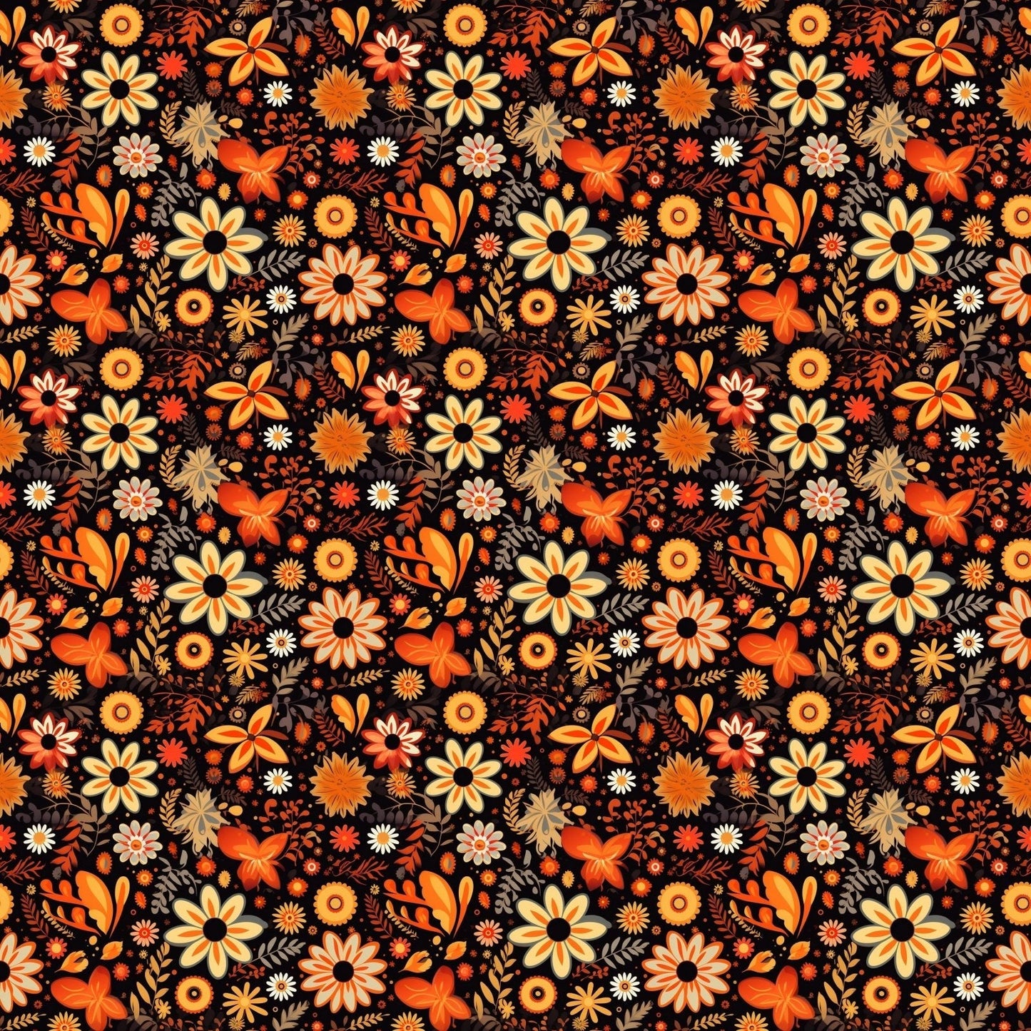 A360 Autumn Flower Blossoms - Palmetto Sky Studio