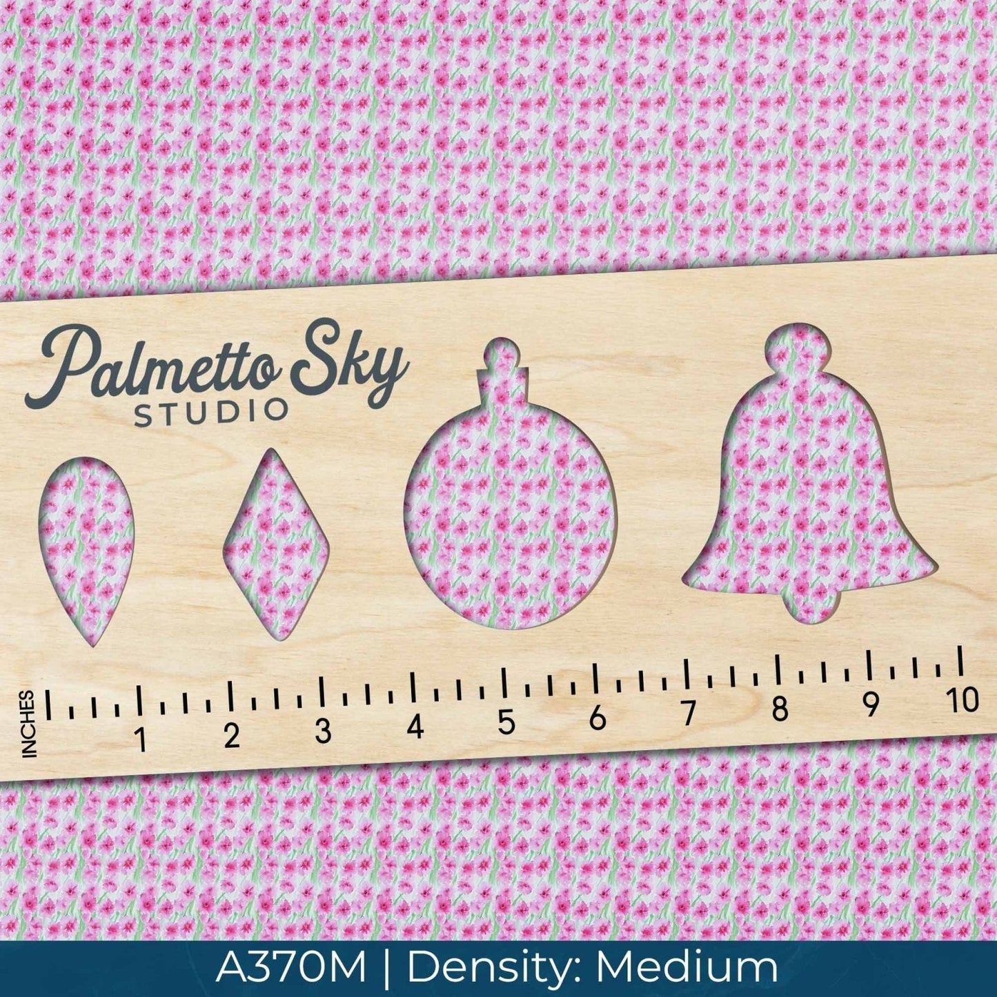 A370 Pink Watercolor Floral - Palmetto Sky Studio