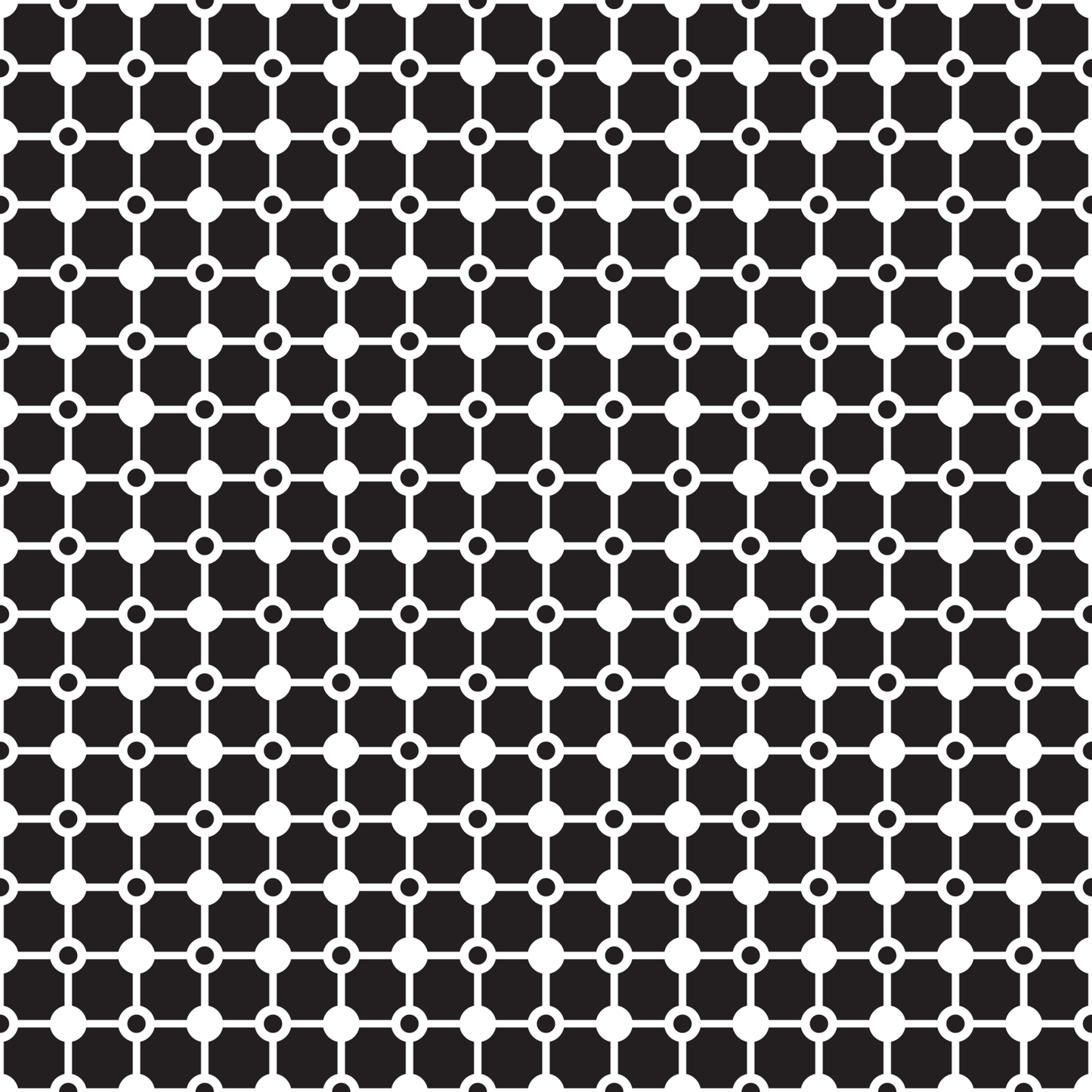 A371 Monochrome Dotted Grid - Palmetto Sky Studio